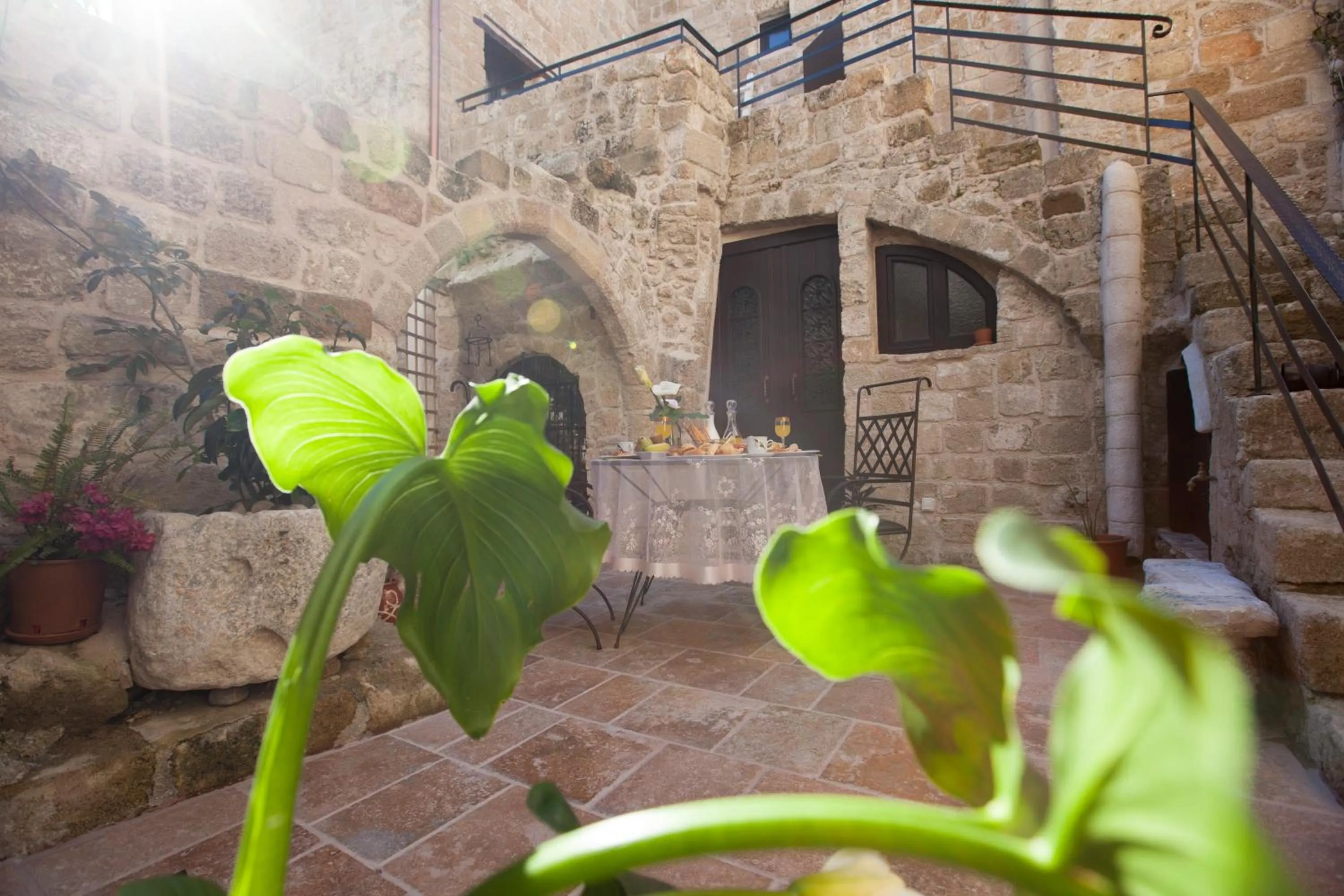 Facade/entrance in Porolithos Boutique Hotel
