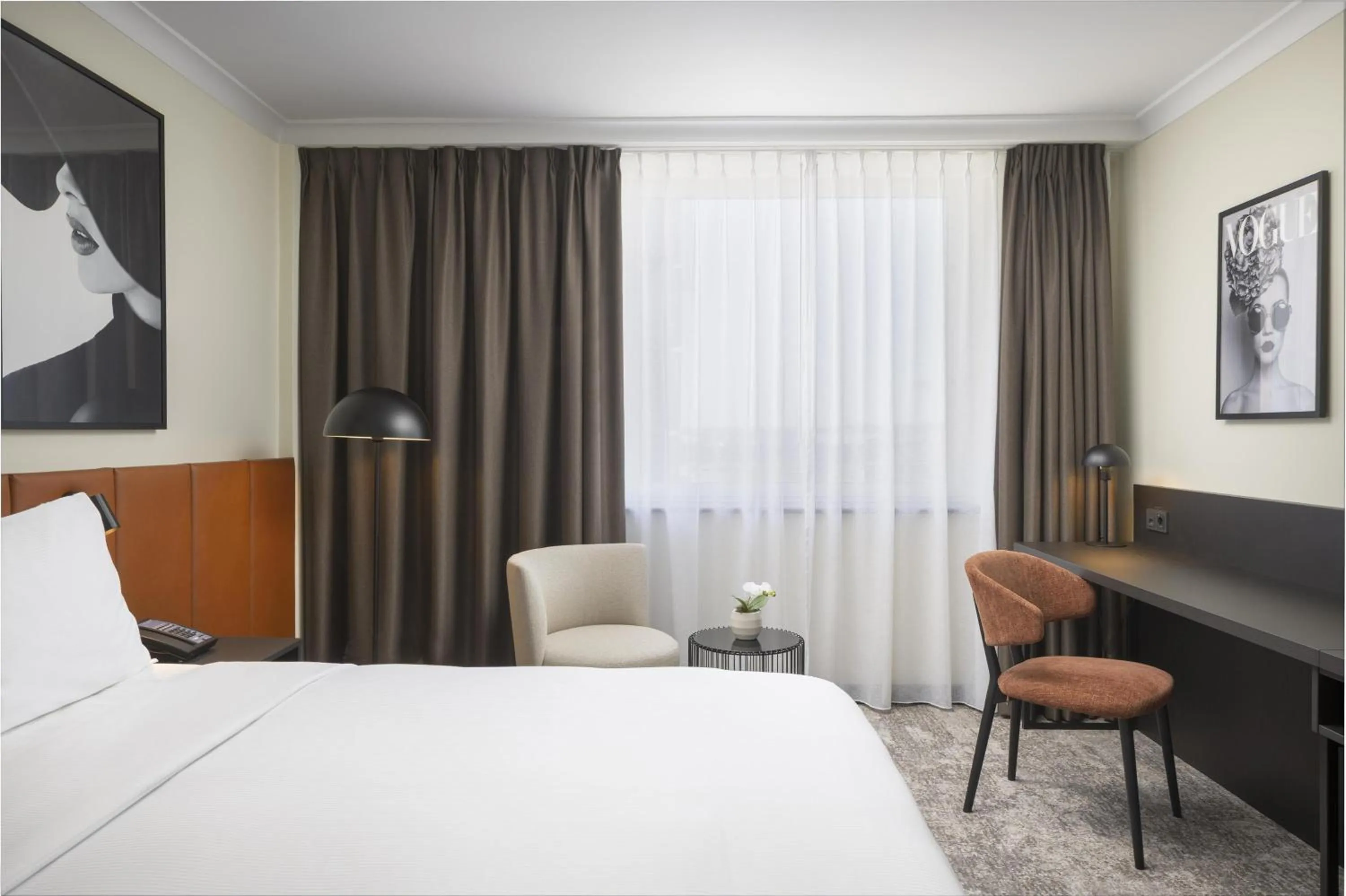 Bed in Hilton Düsseldorf