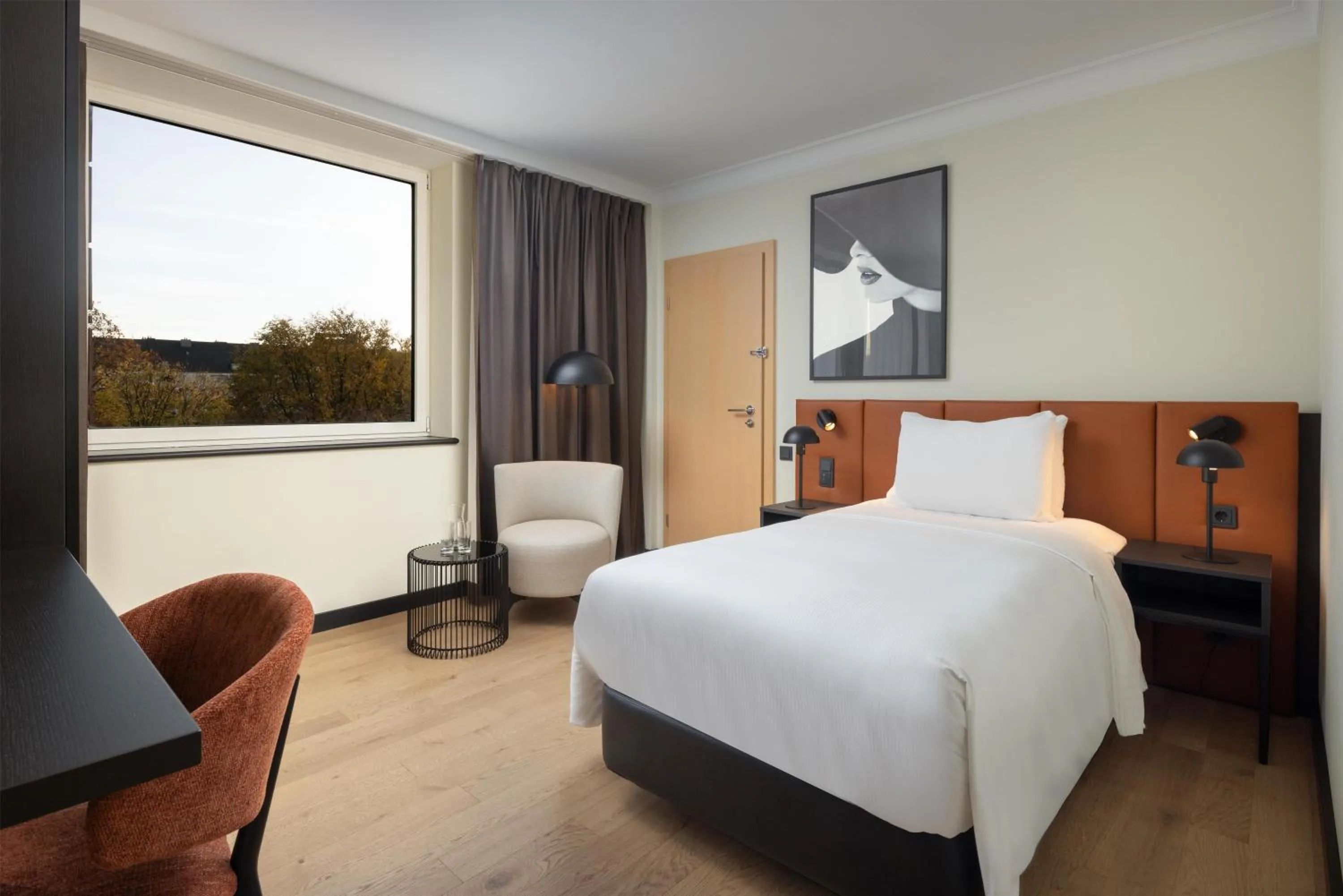 Bed in Hilton Düsseldorf