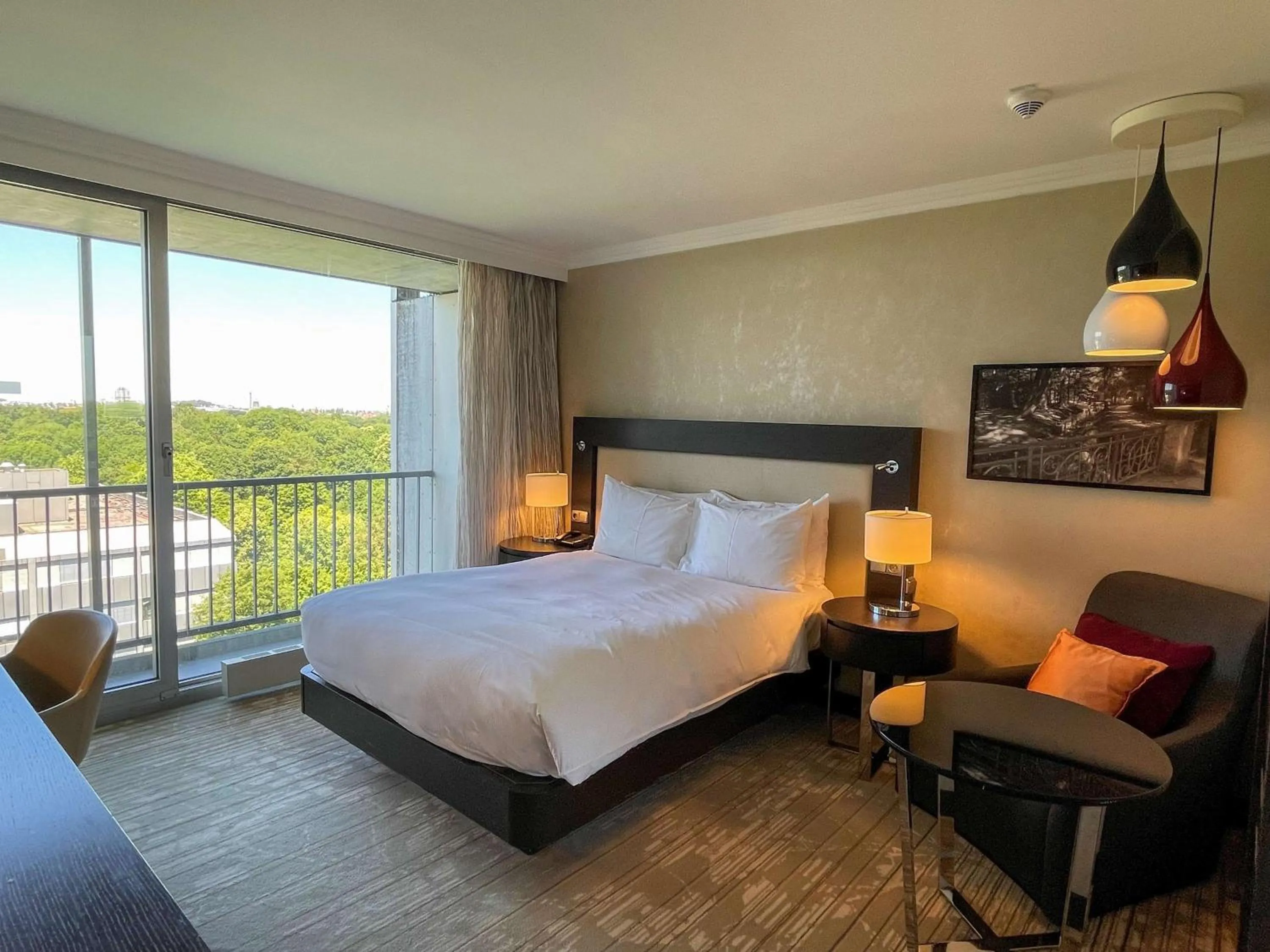 Bedroom in Hilton Munich Park
