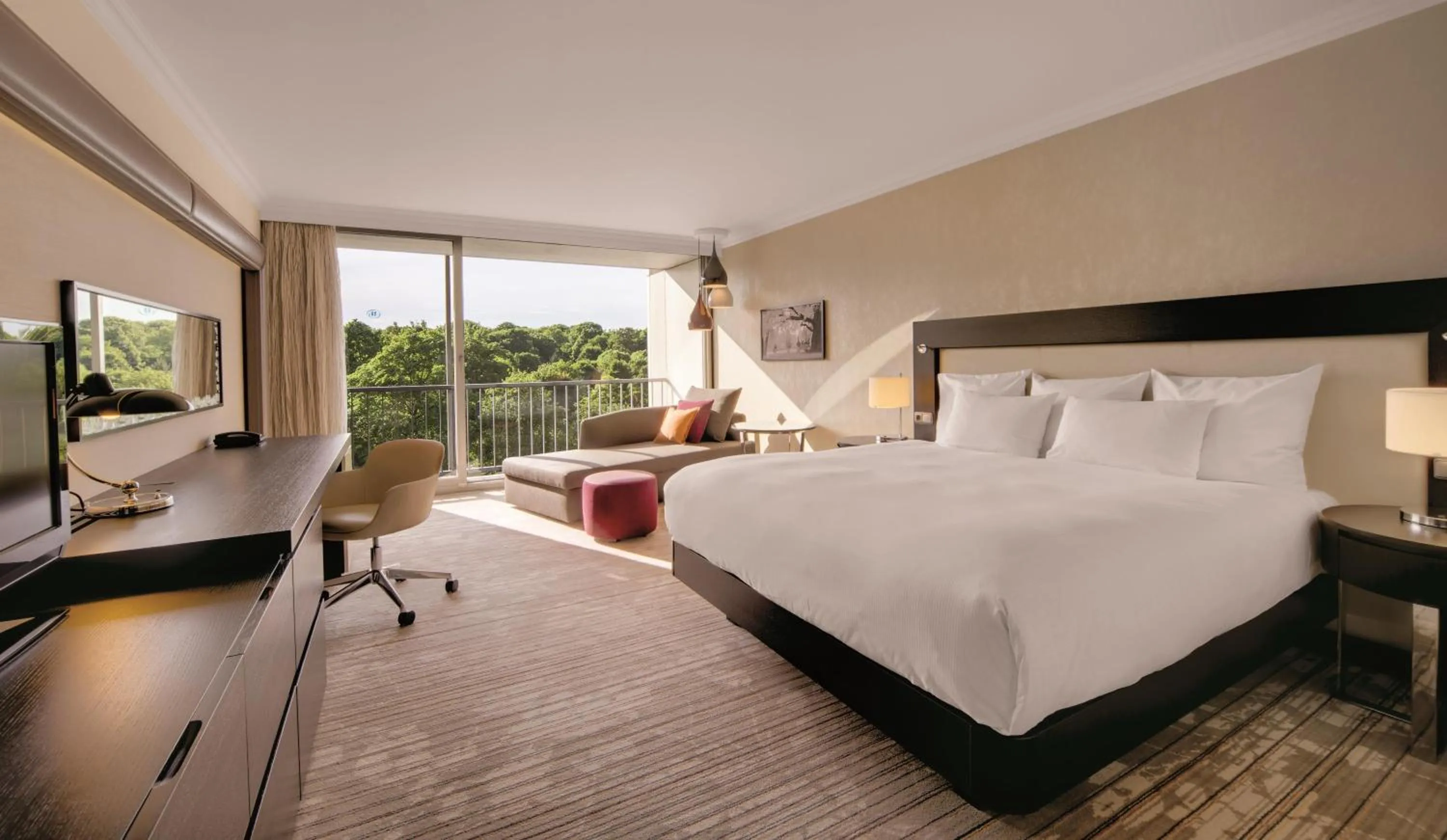 Bedroom in Hilton Munich Park