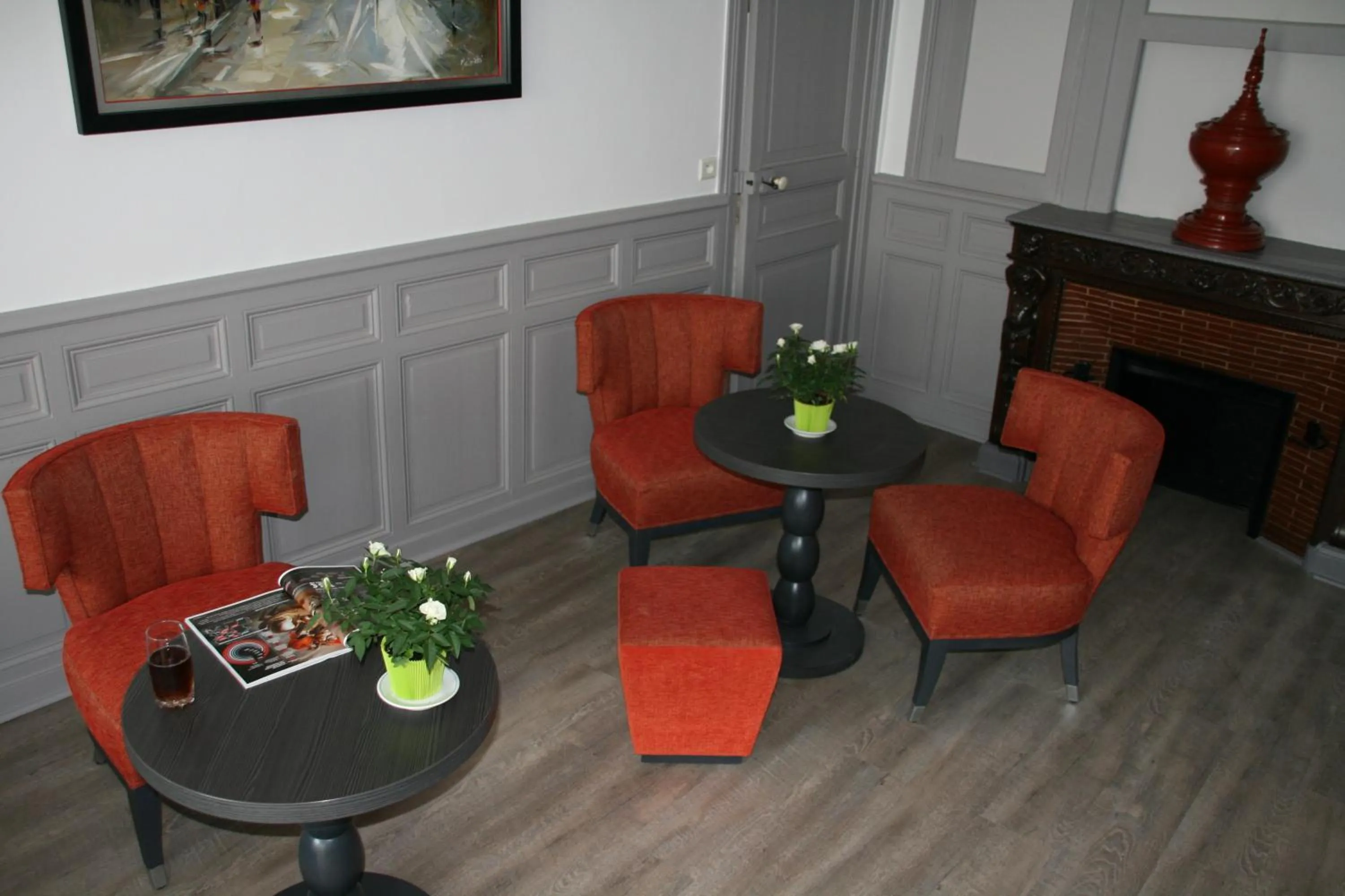 Lobby or reception in La Maison Normande