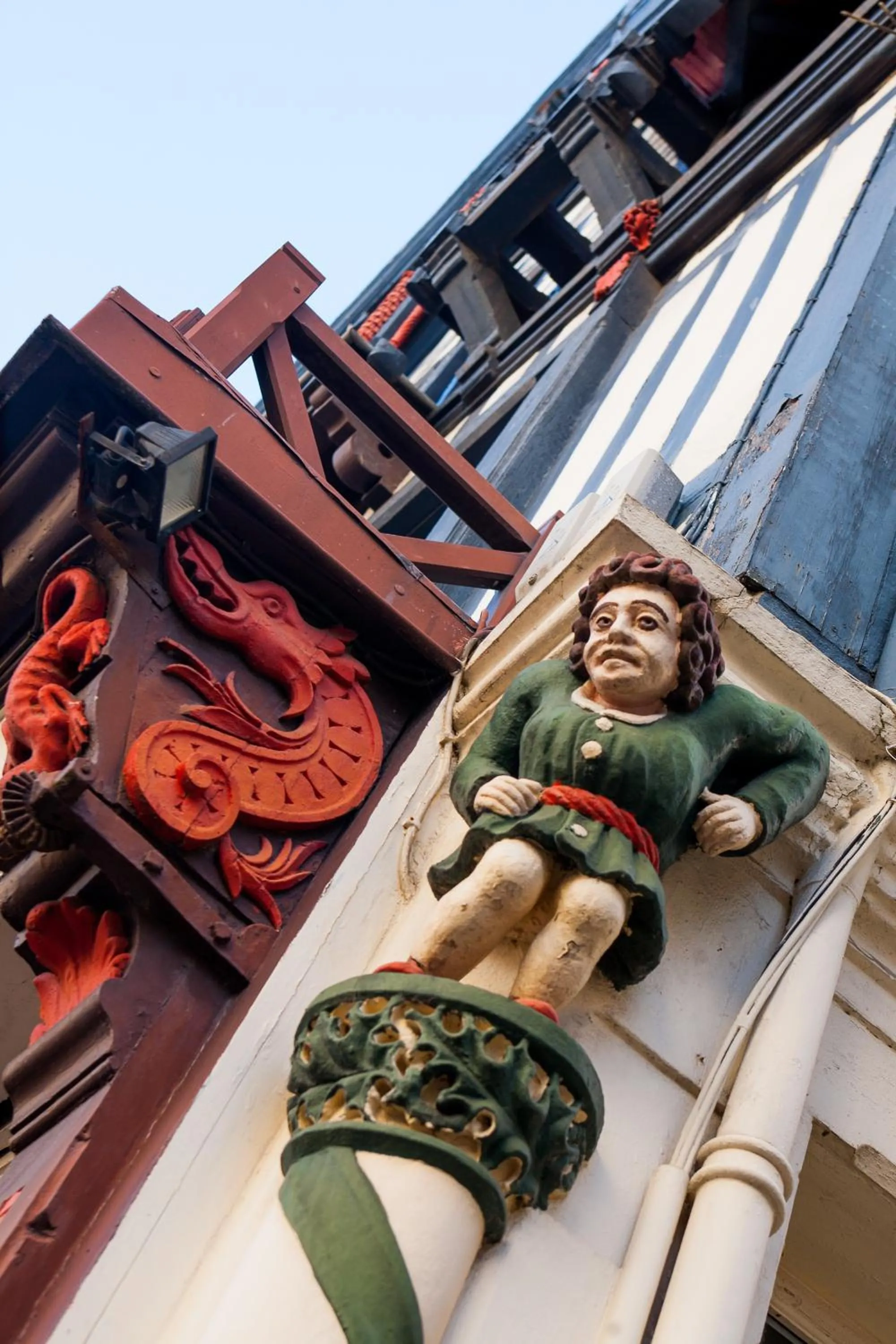 Decorative detail in La Maison Normande