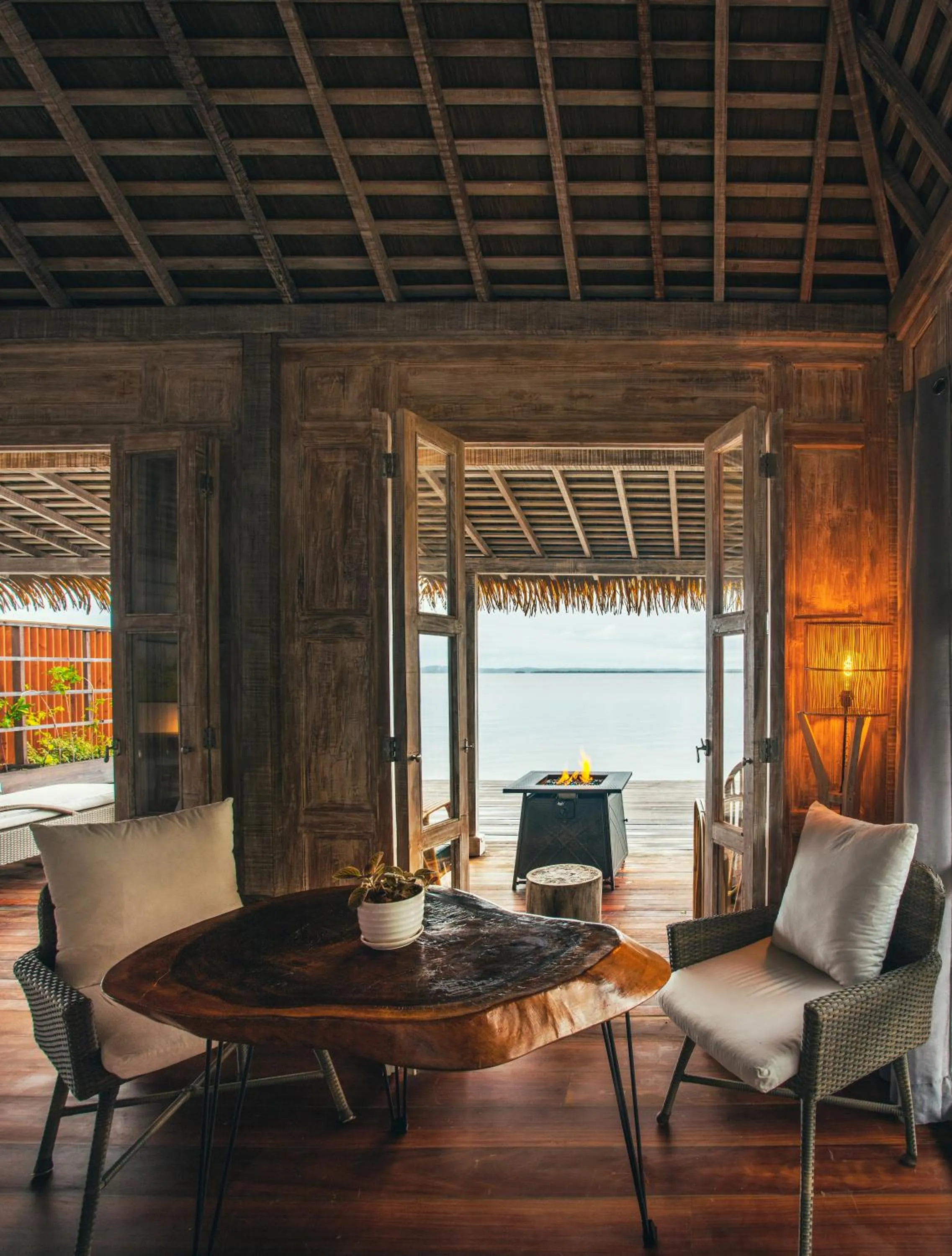 Seating area in Nayara Bocas del Toro
