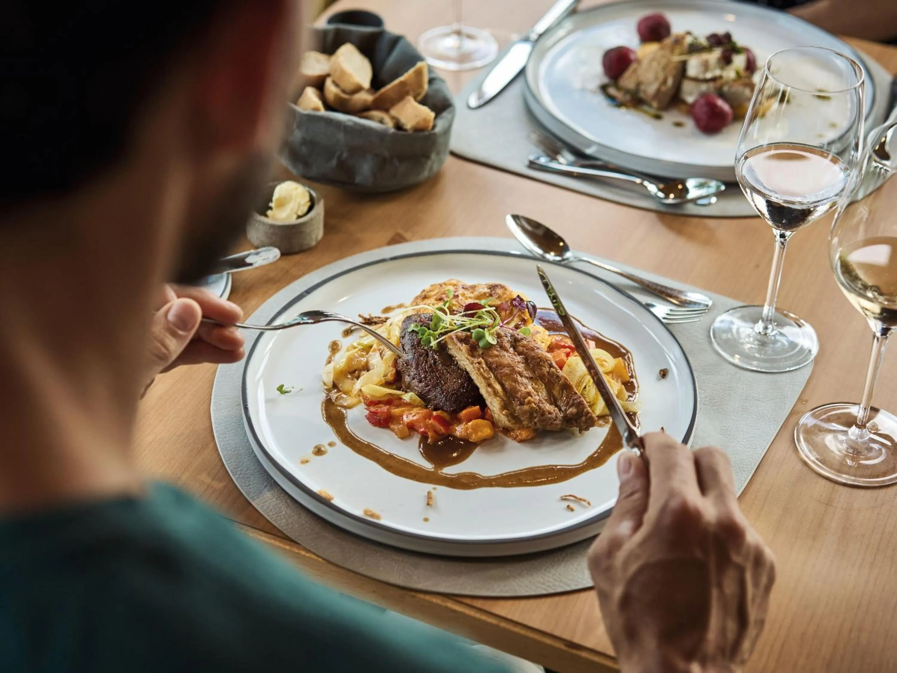 Food and drinks in aja Strandhotel Bansin