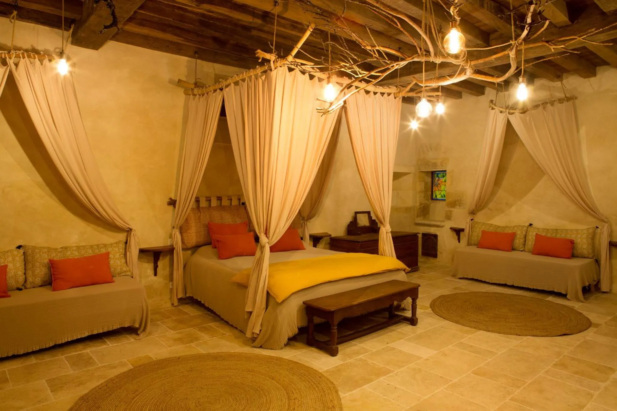 Bed in Château de Bois Charmant