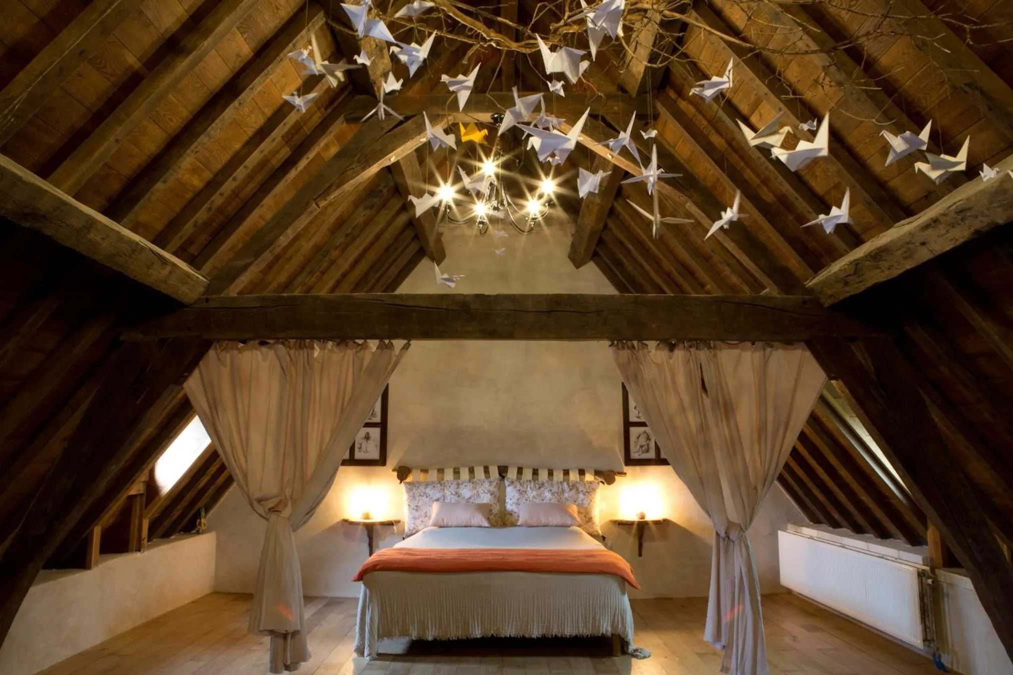 Bed in Château de Bois Charmant