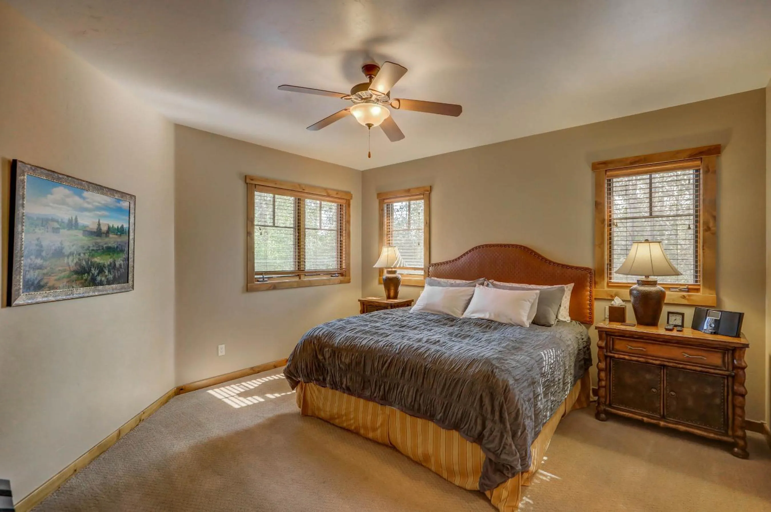 Bed in Red Tail on the River by Casago McCall - Donerightmanagement