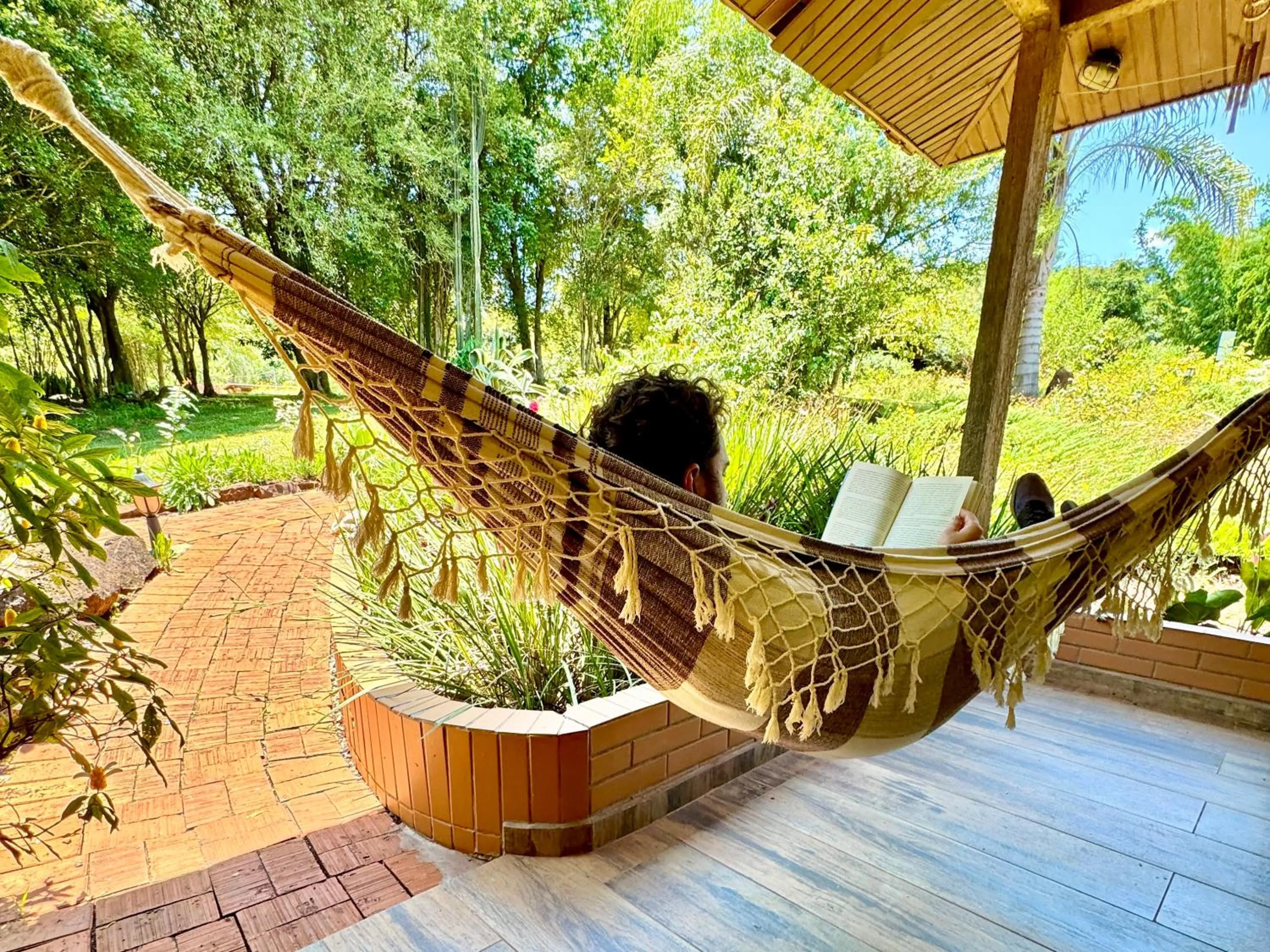 Patio in Hotel Fazenda Vale Alvorada
