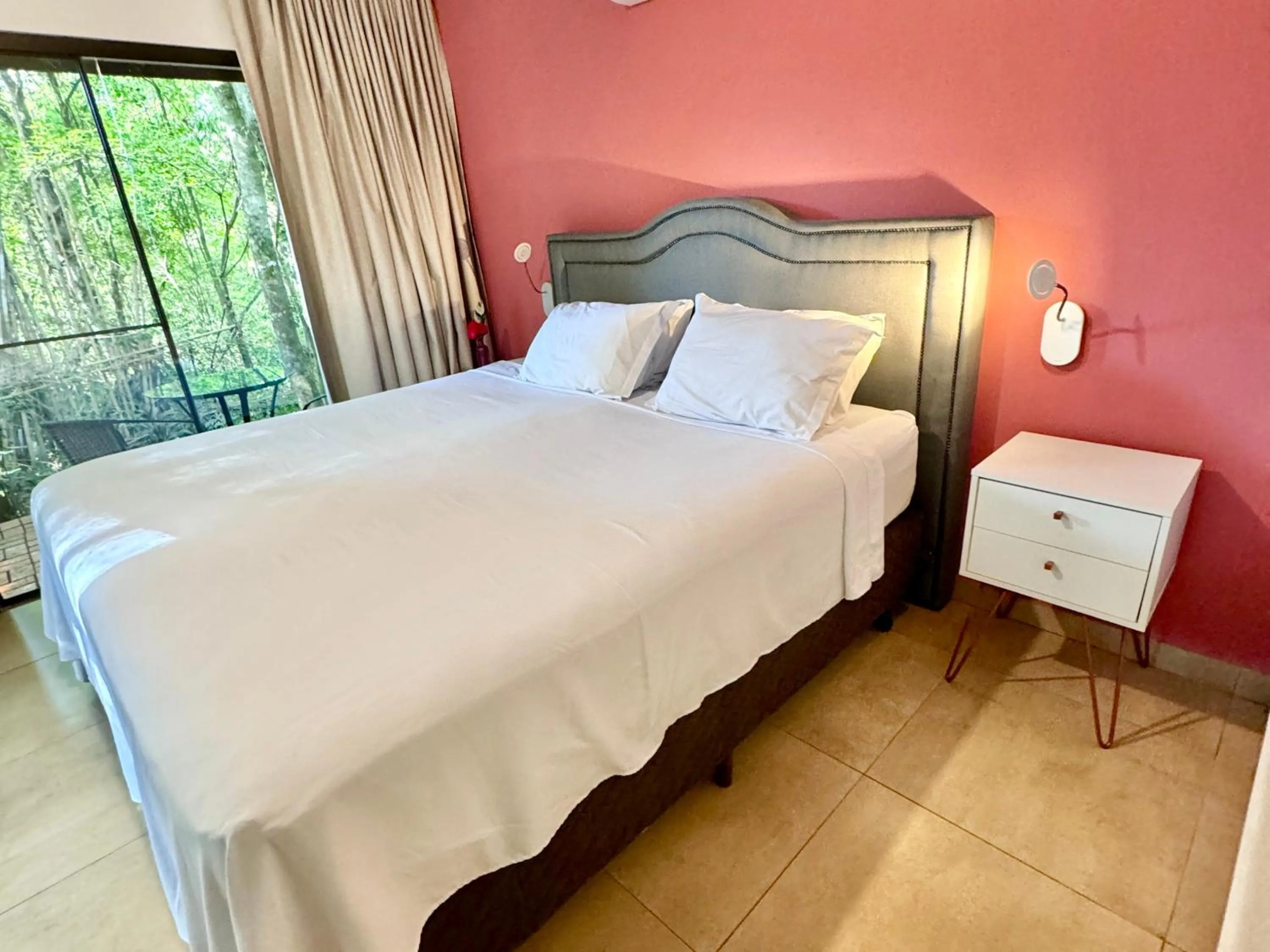 Bed in Hotel Fazenda Vale Alvorada