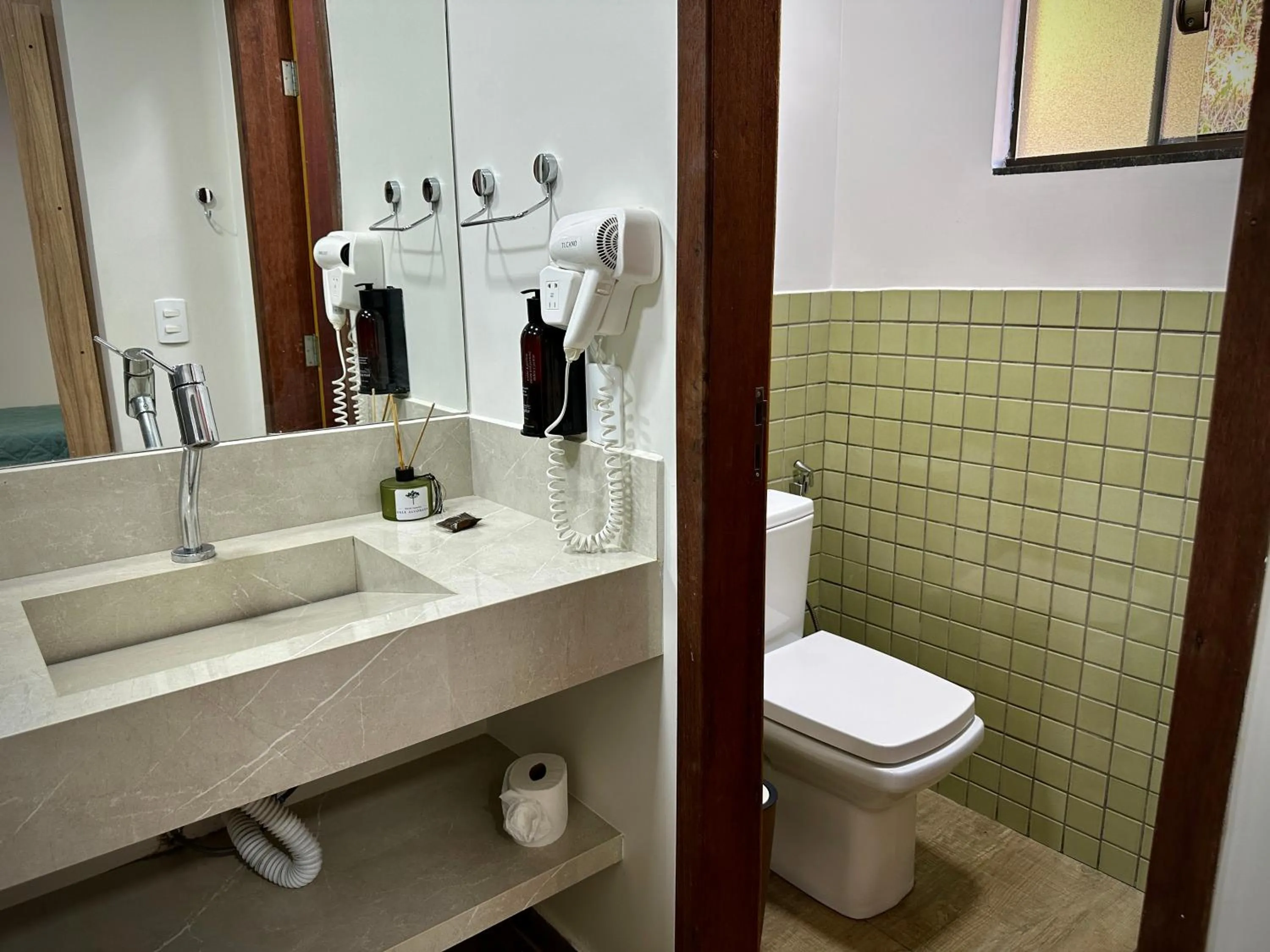Bathroom in Hotel Fazenda Vale Alvorada