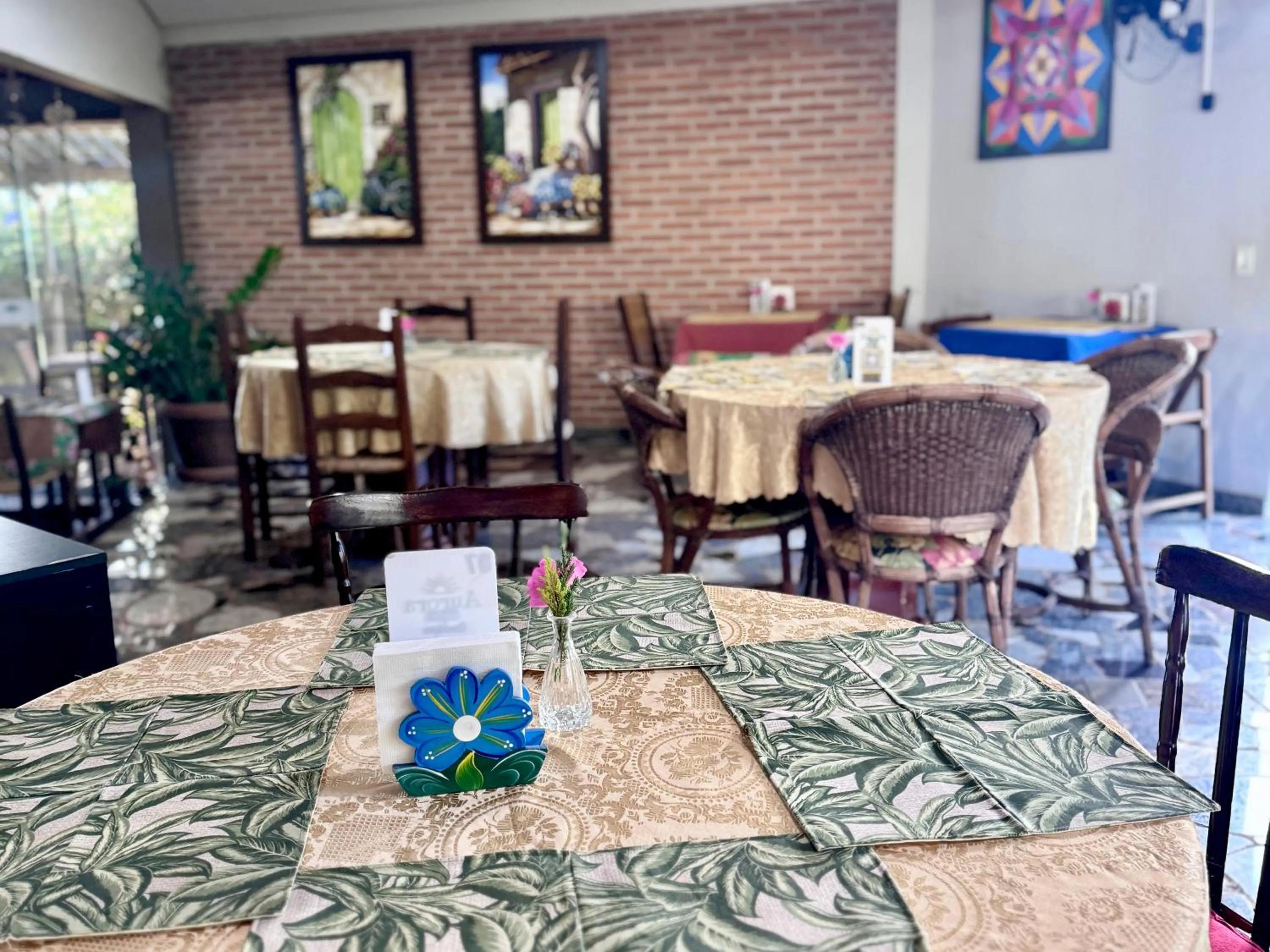 Dining area in Hotel Fazenda Vale Alvorada