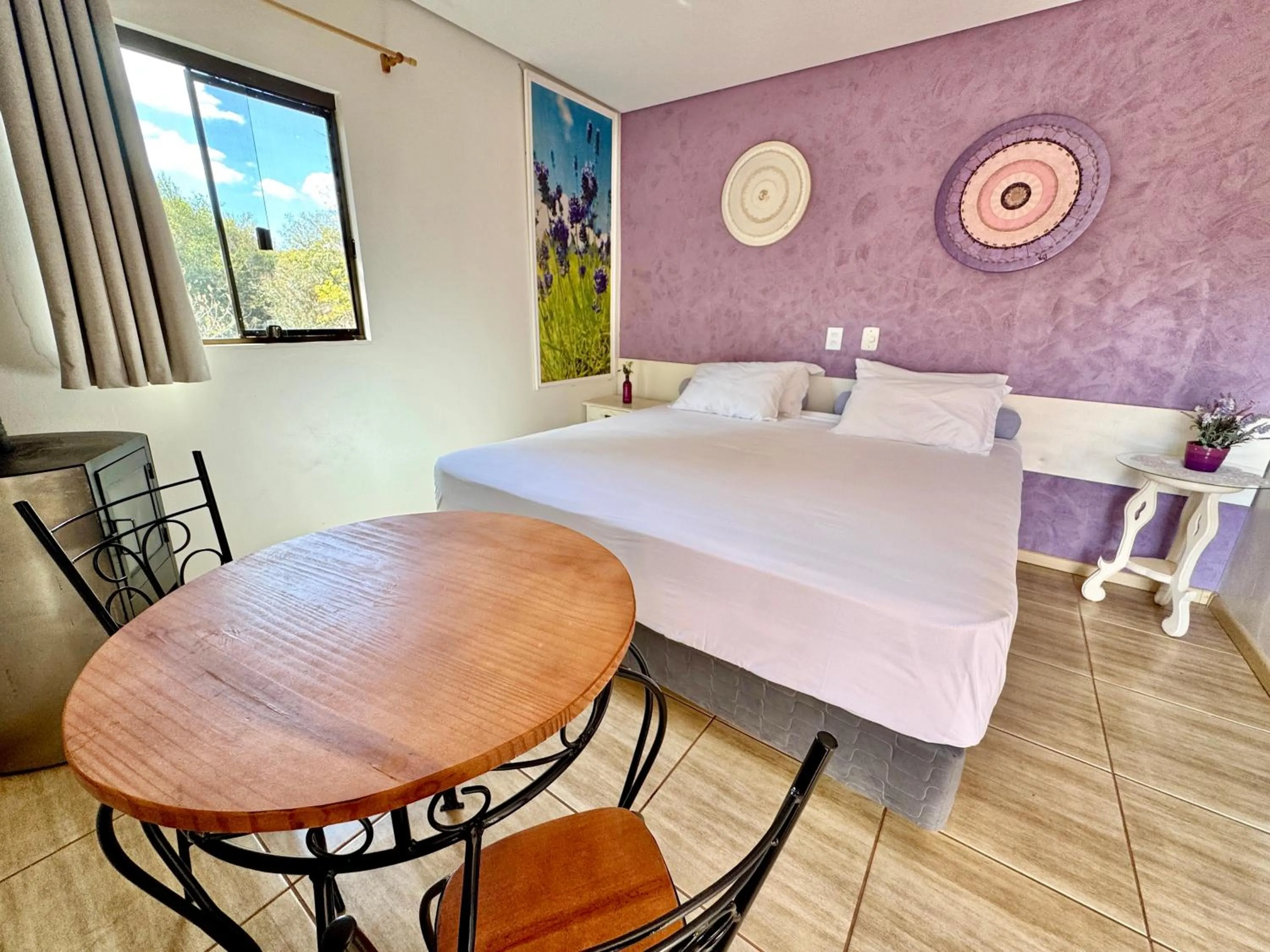 Bed in Hotel Fazenda Vale Alvorada