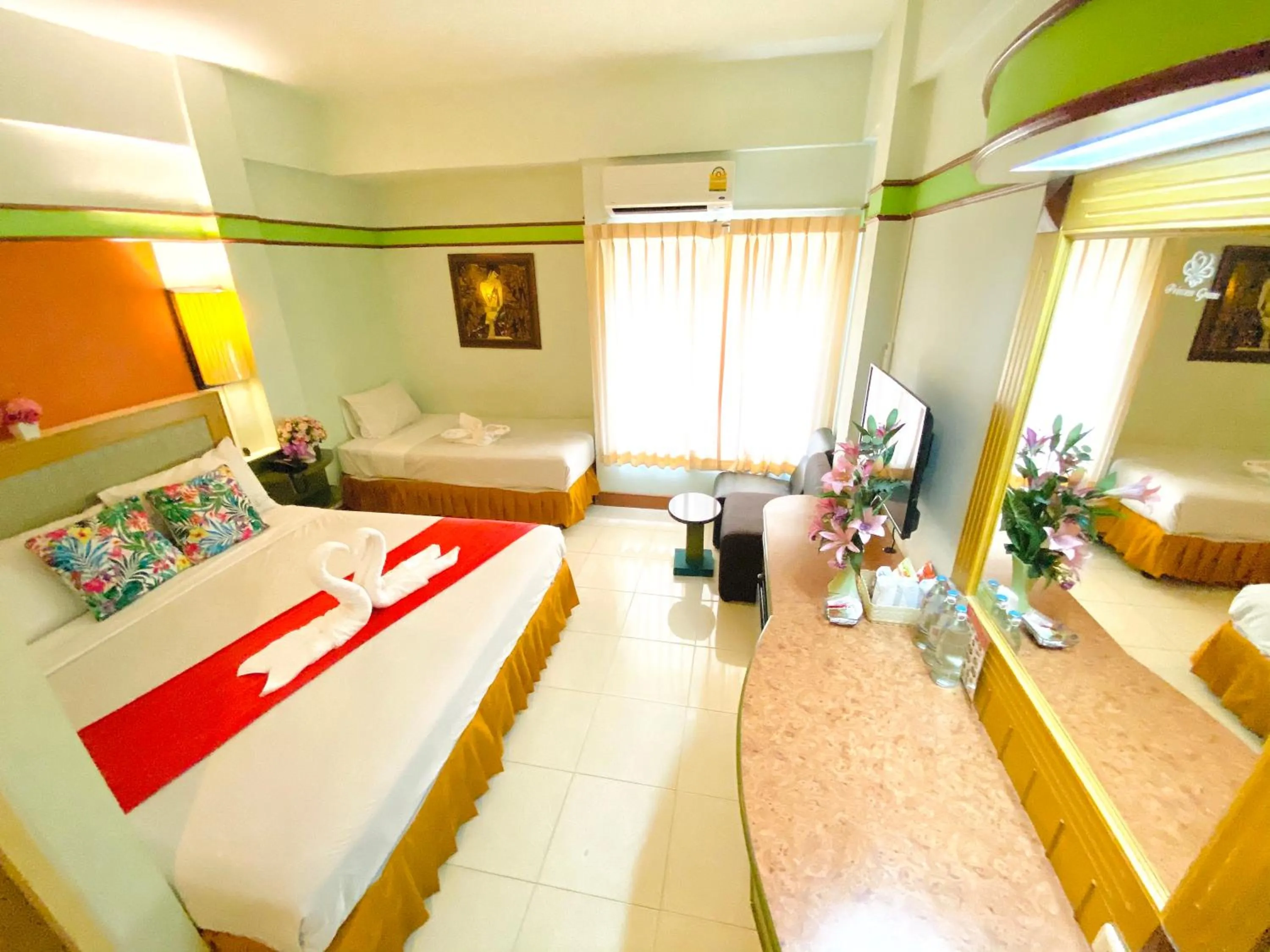 Bed in Polkadot Hostel