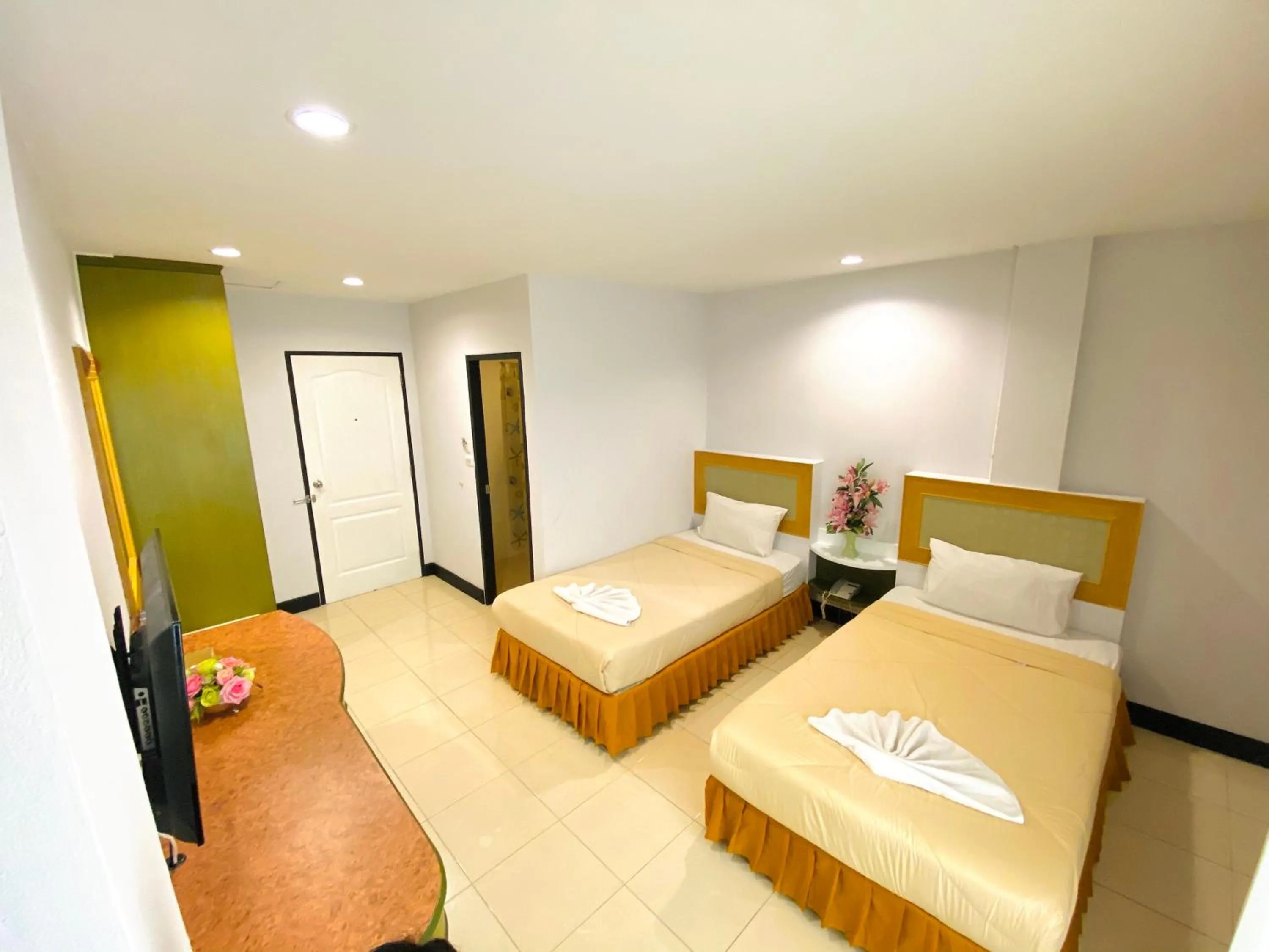 Bed in Polkadot Hostel