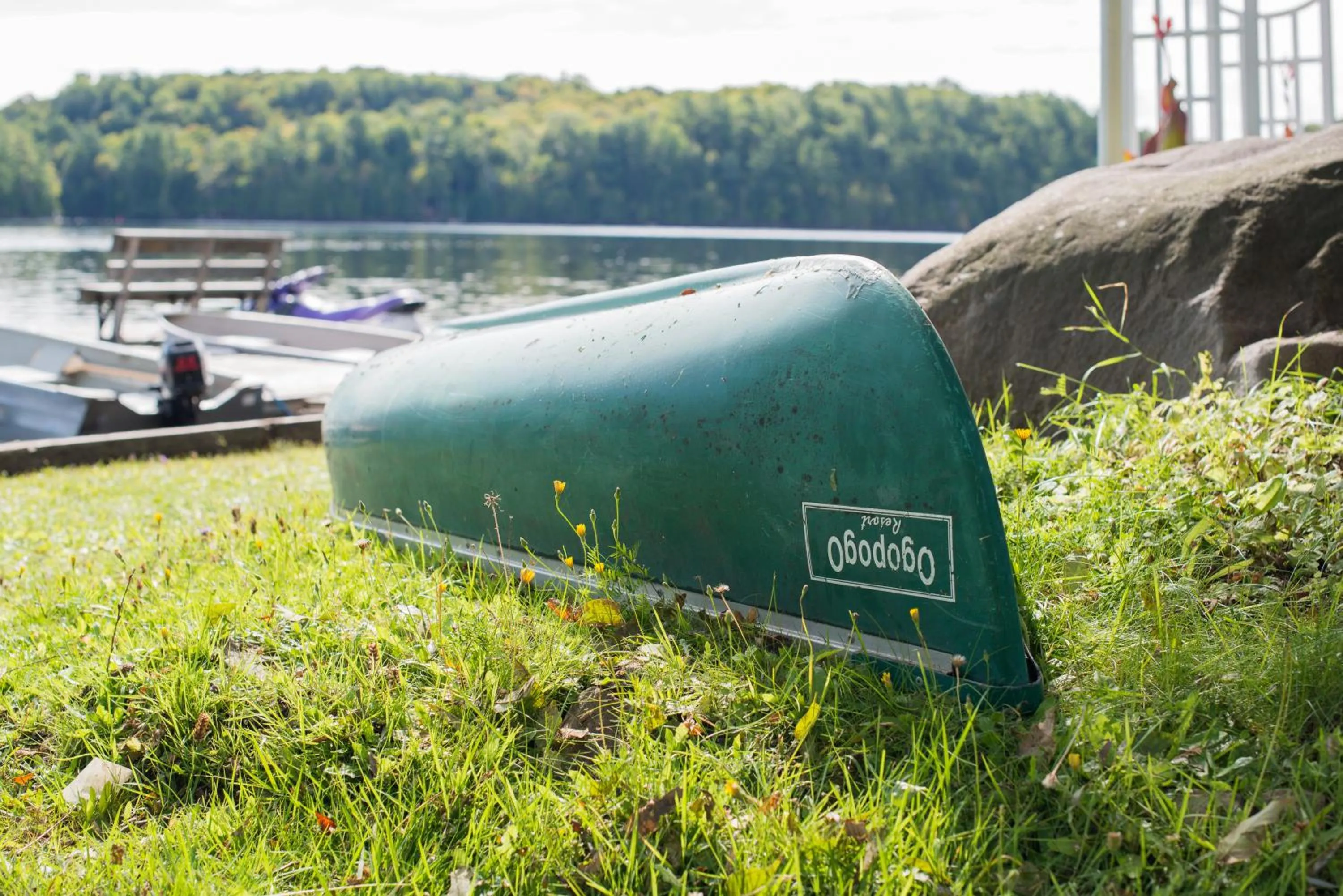 Canoeing in Ogopogo Resort