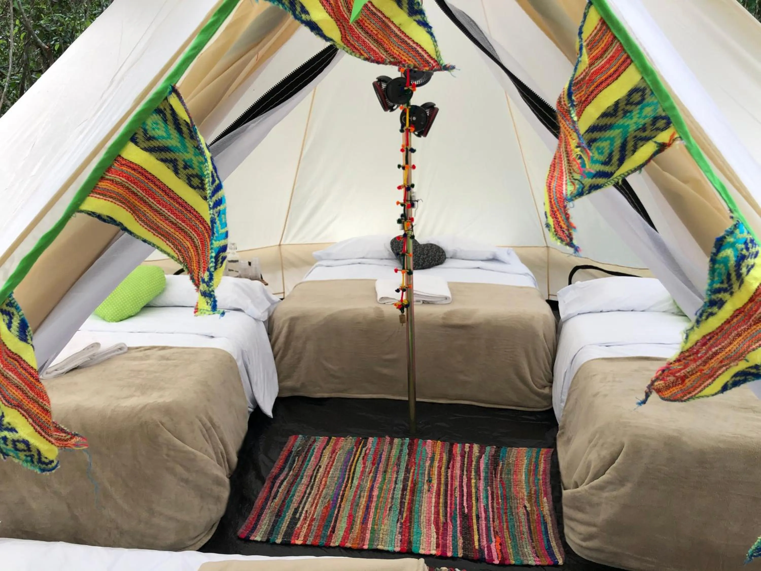 Bed in Glamping Mama Loo mm