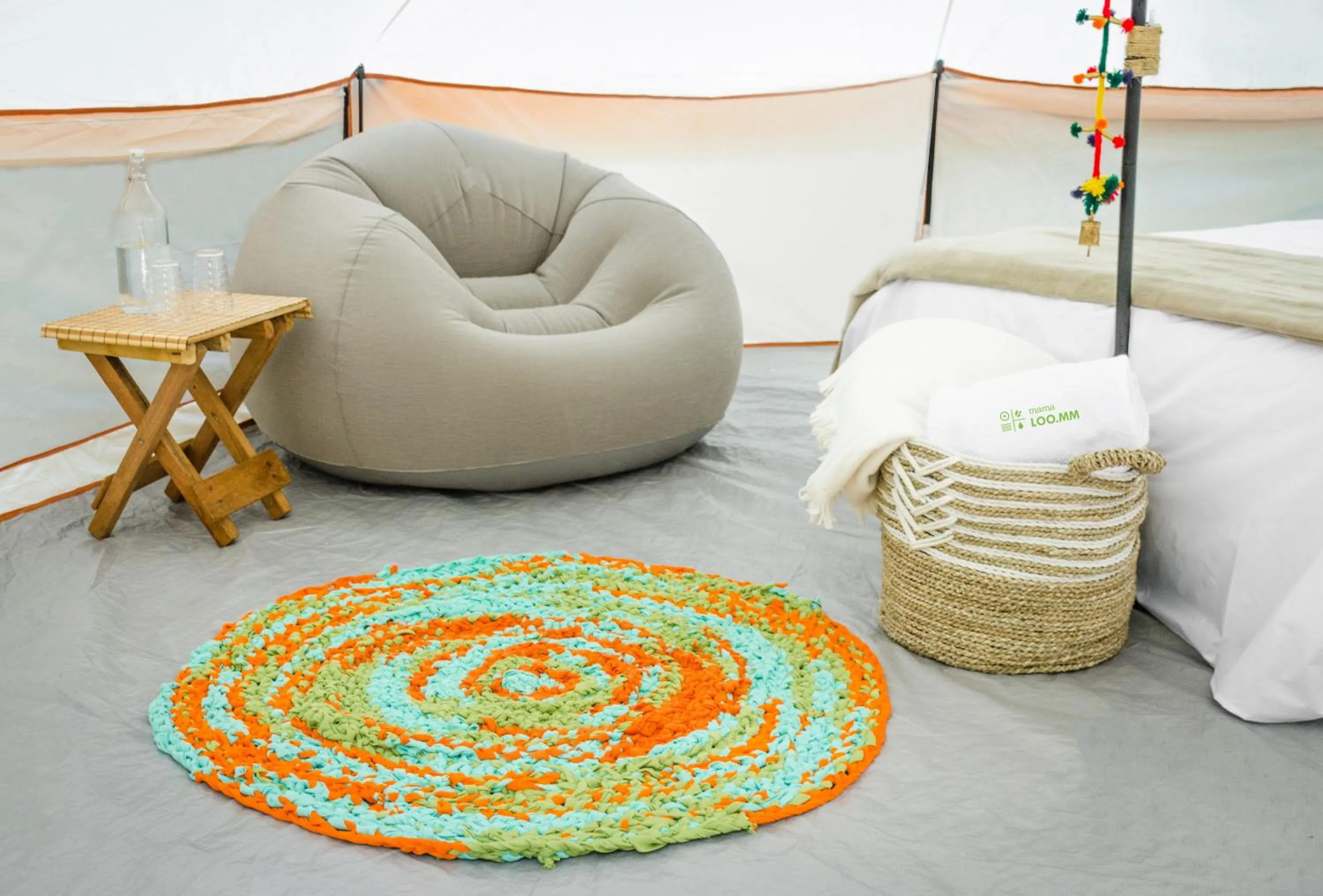 Bedroom in Glamping Mama Loo mm