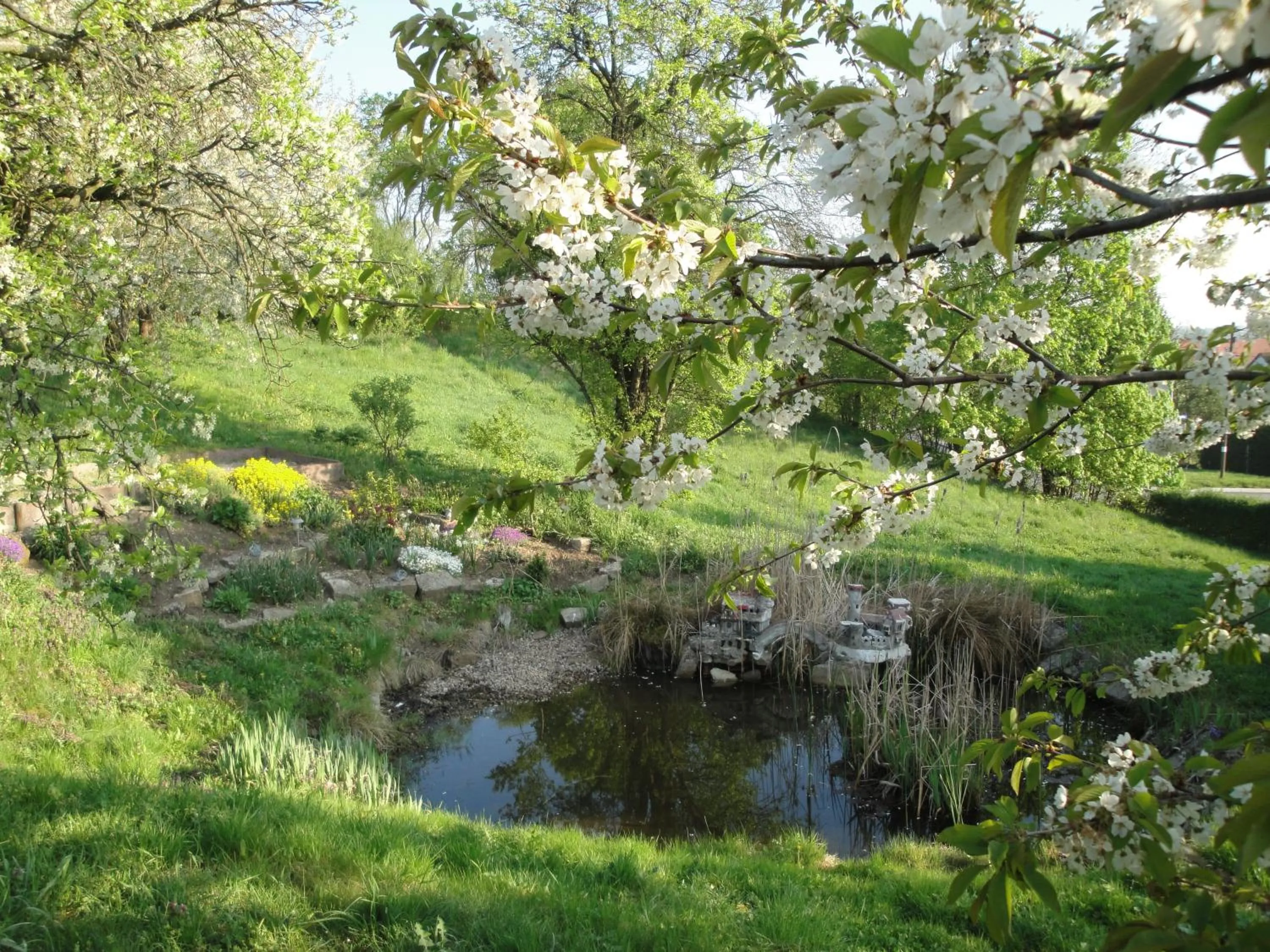 Garden in Landhotel BurgenBlick Garni & Tagungshotel