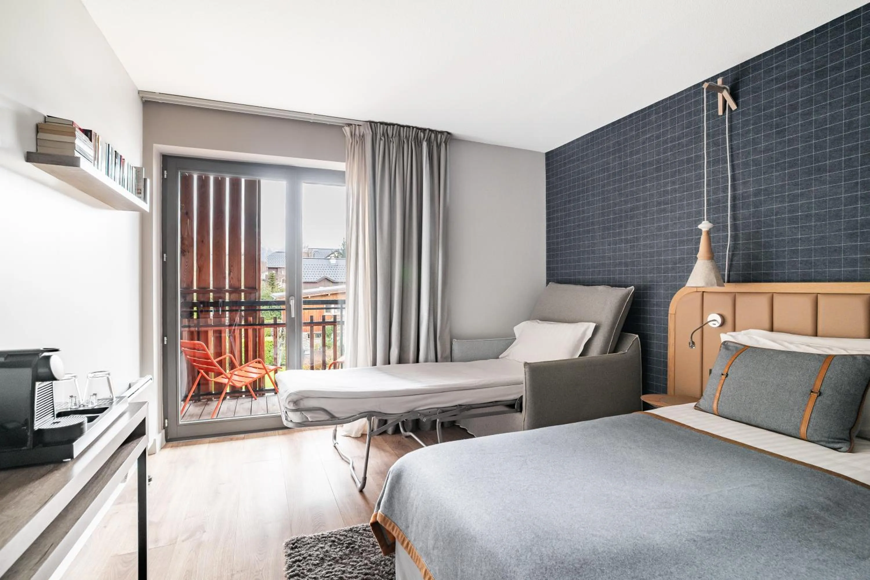 Bed in Heliopic Hotel & Spa