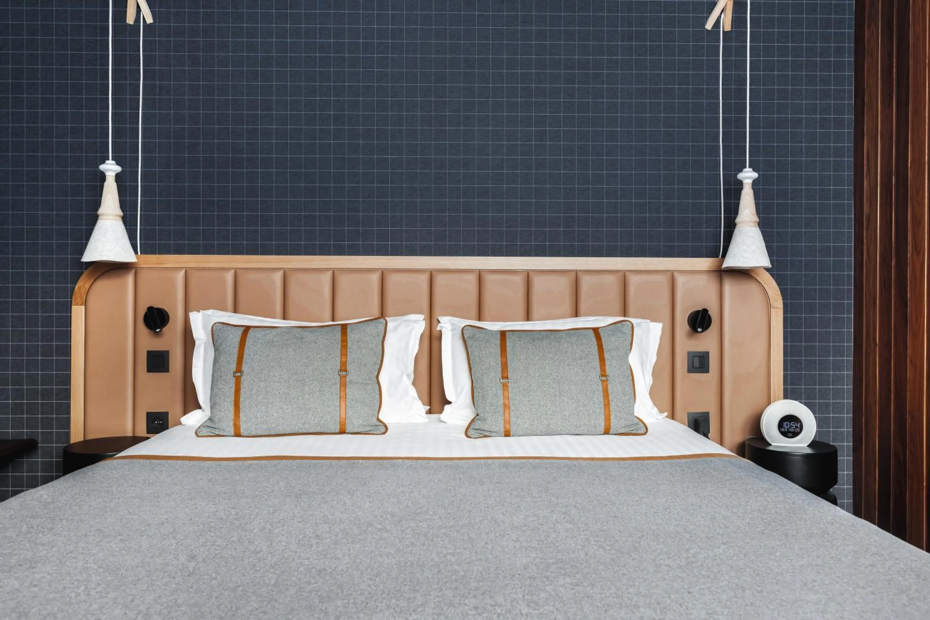 Bed in Heliopic Hotel & Spa