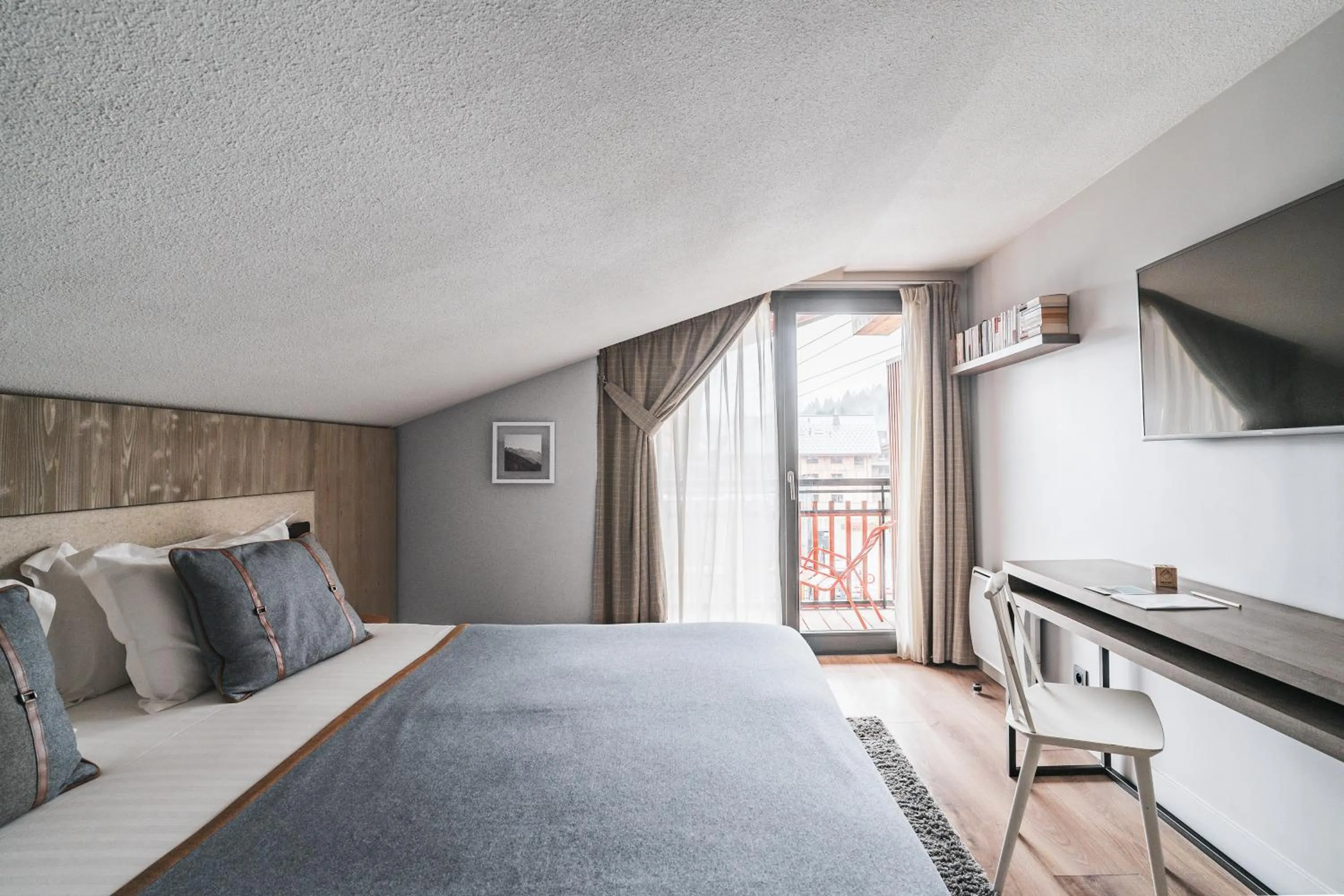 Bed in Heliopic Hotel & Spa