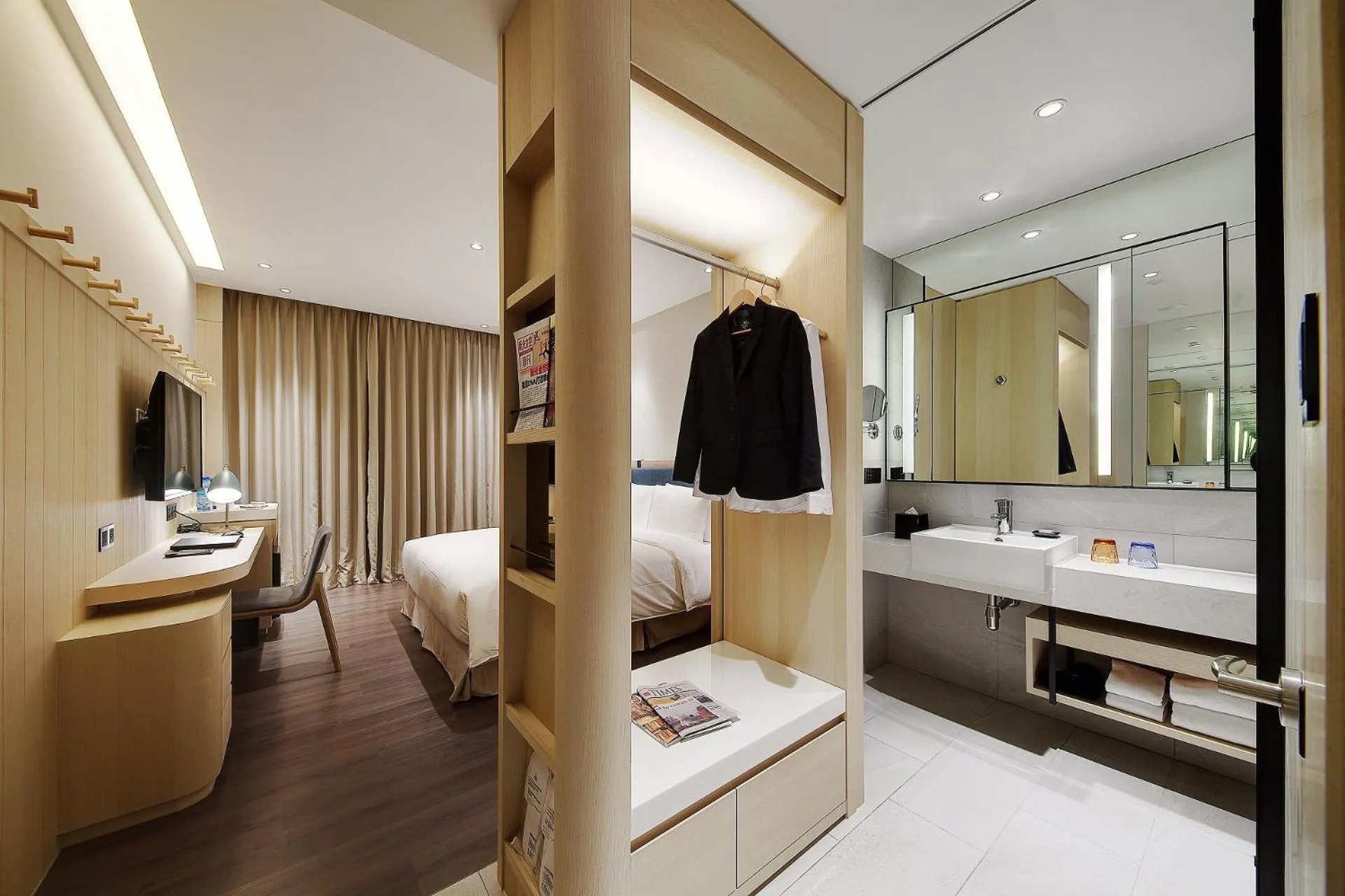 Bedroom, Bed in Jasper Young Hotel Banqiao