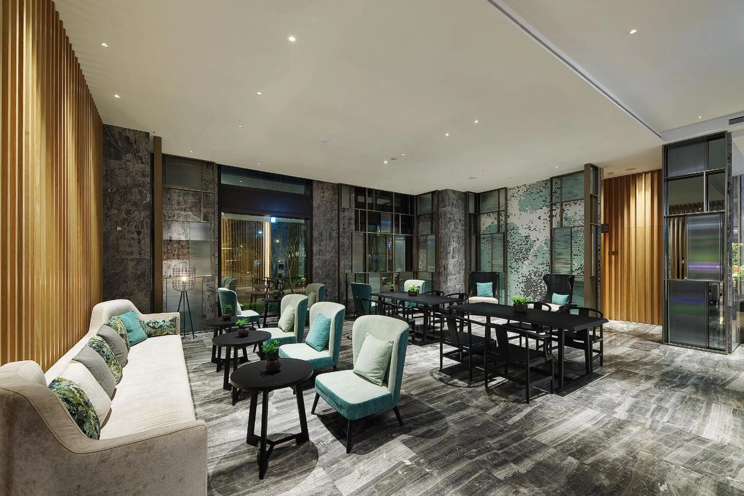 Lobby or reception in Jasper Young Hotel Banqiao