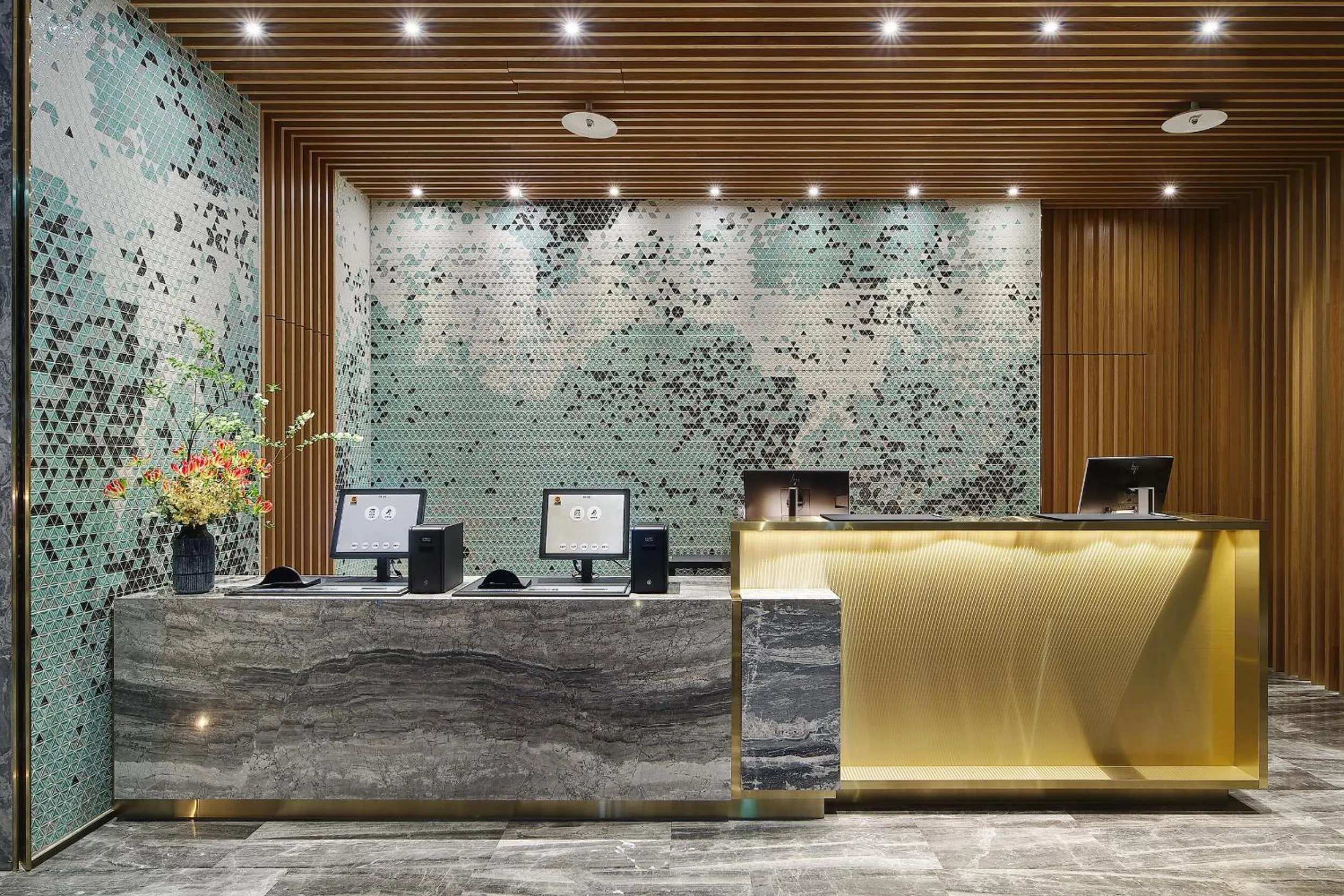 Lobby or reception in Jasper Young Hotel Banqiao