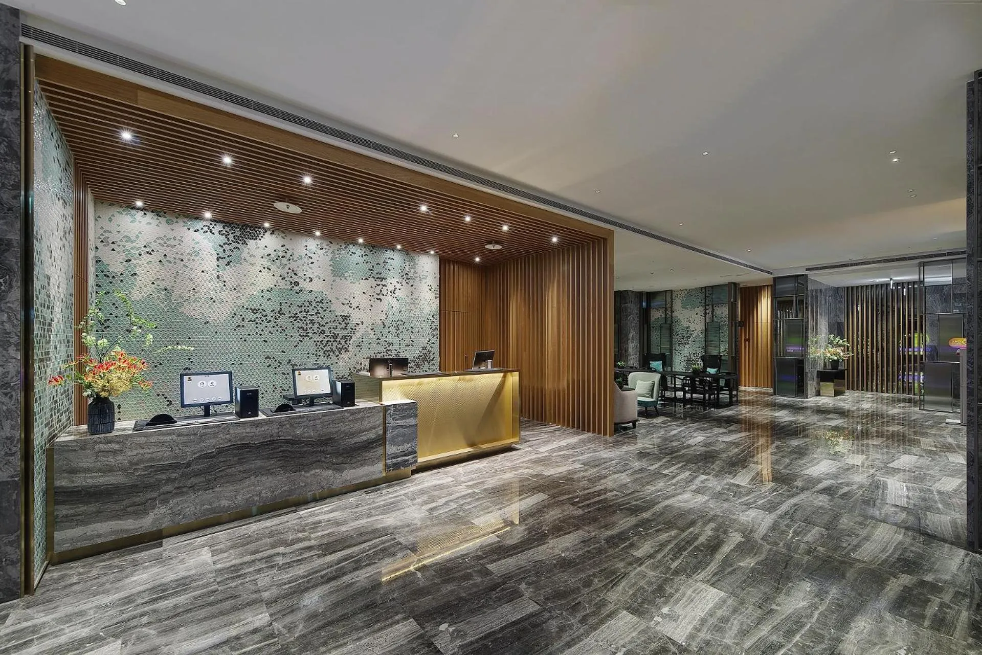 Lobby or reception in Jasper Young Hotel Banqiao