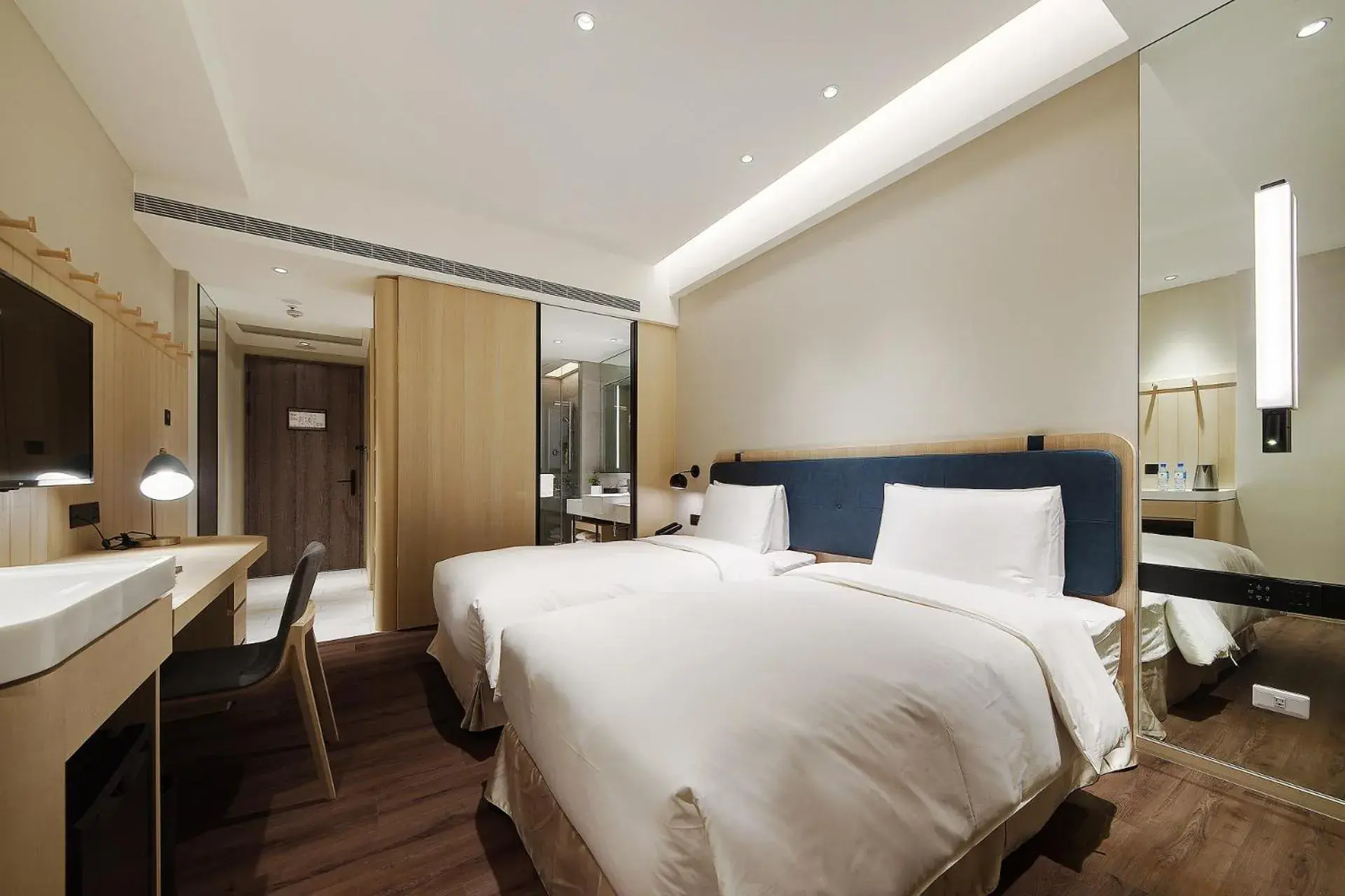 Superior Twin Room in Jasper Young Hotel Banqiao Superior Twin Room in Jasper Young Hotel Banqiao
