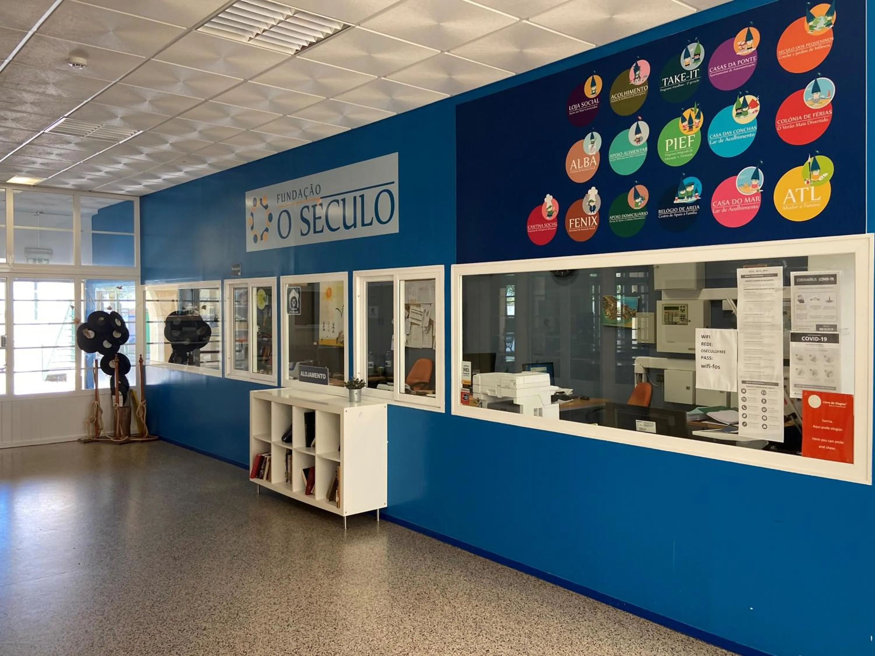 Lobby or reception in Turismo do Seculo