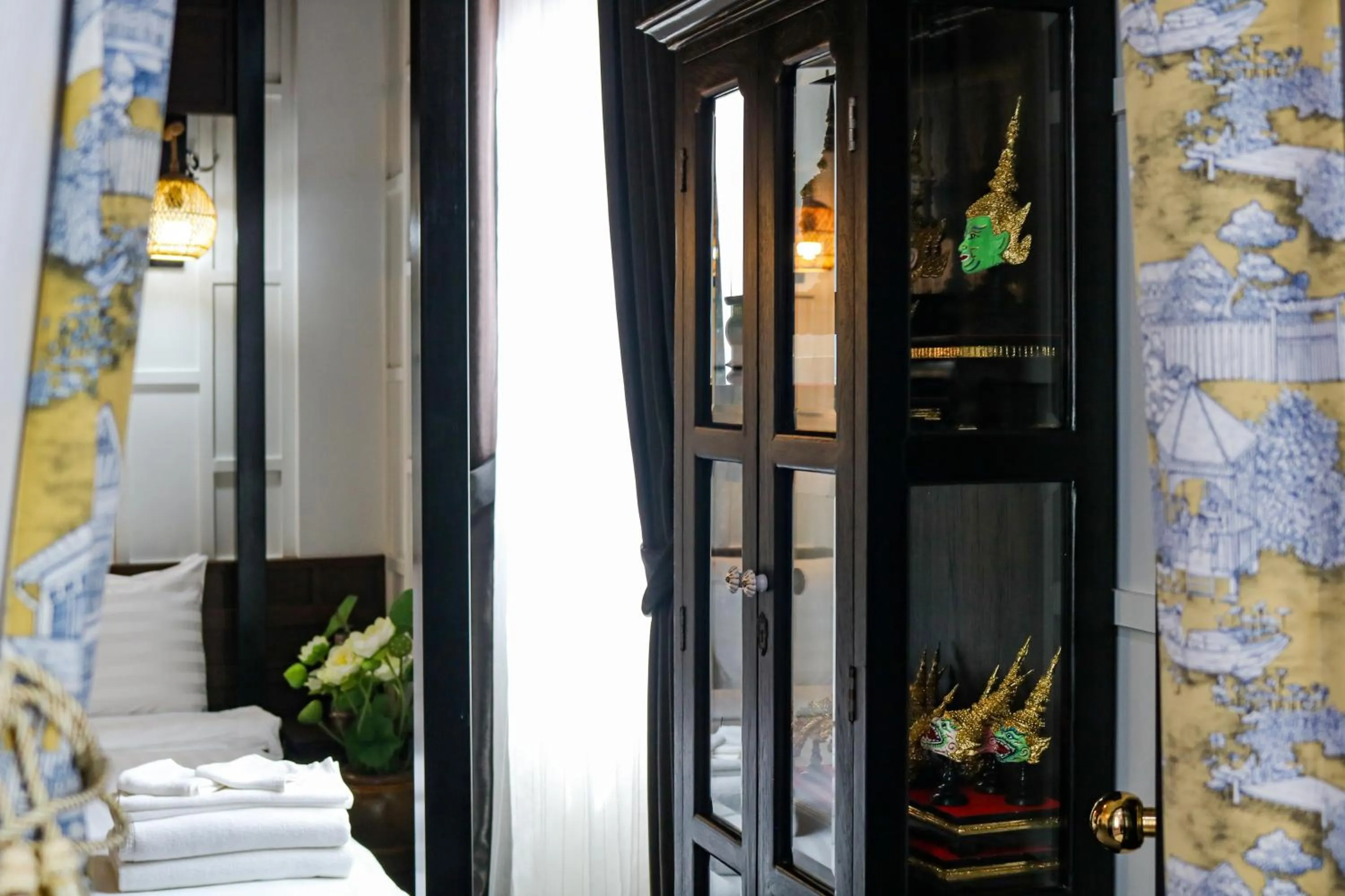 Decorative detail in DE Phanakron Boutique Hotel