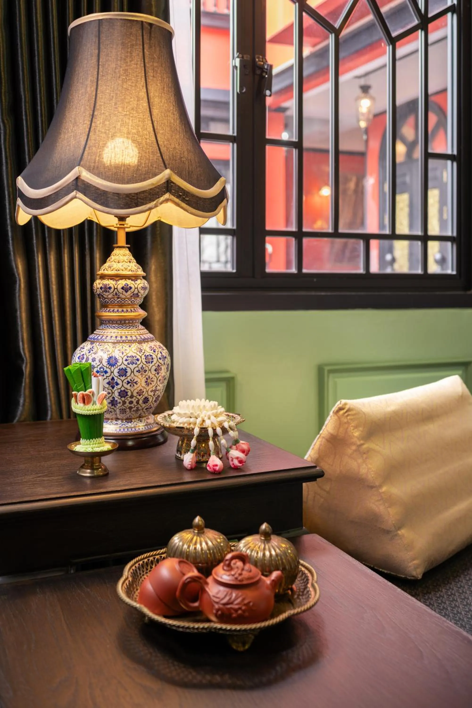 Decorative detail in DE Phanakron Boutique Hotel