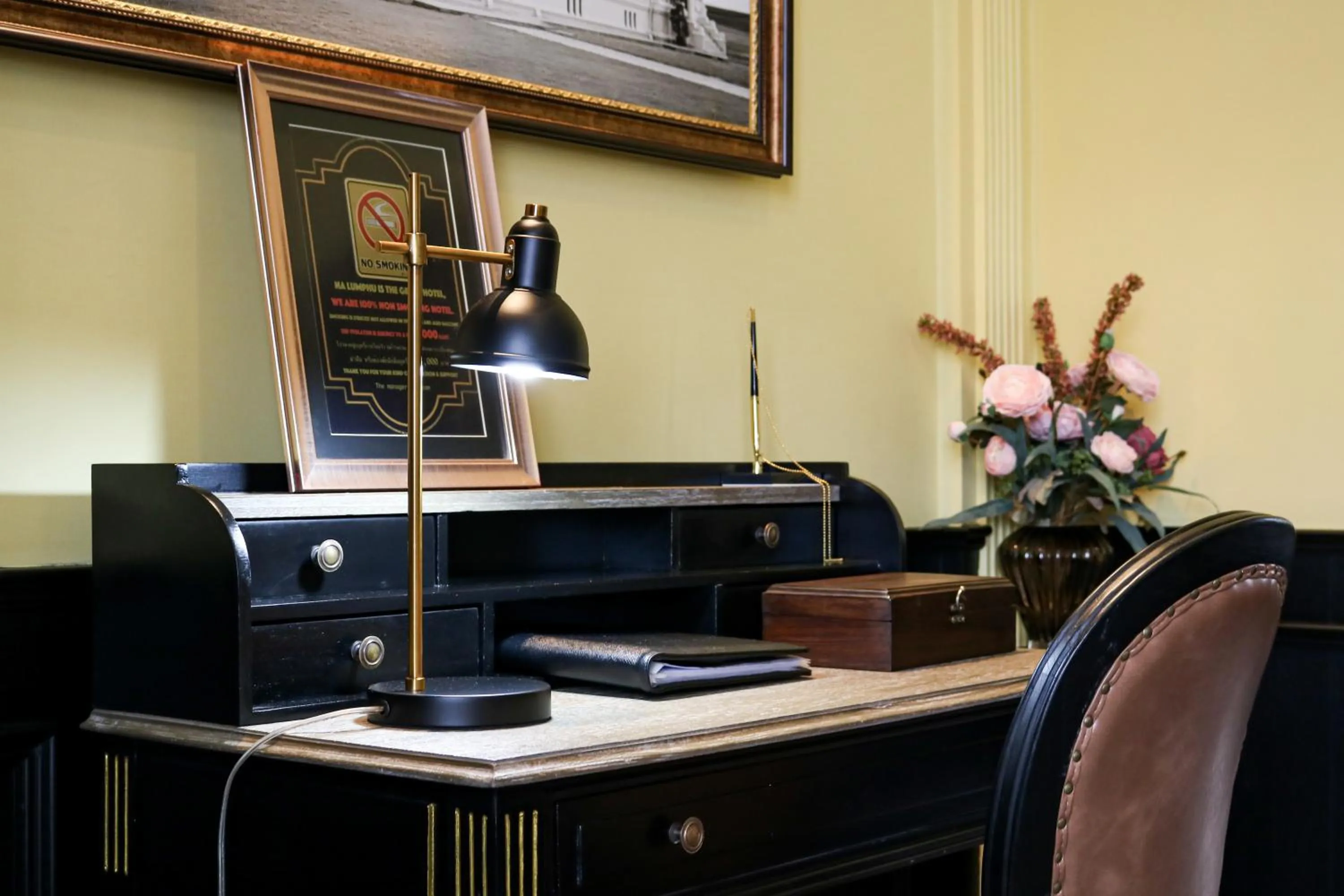 Decorative detail in DE Phanakron Boutique Hotel