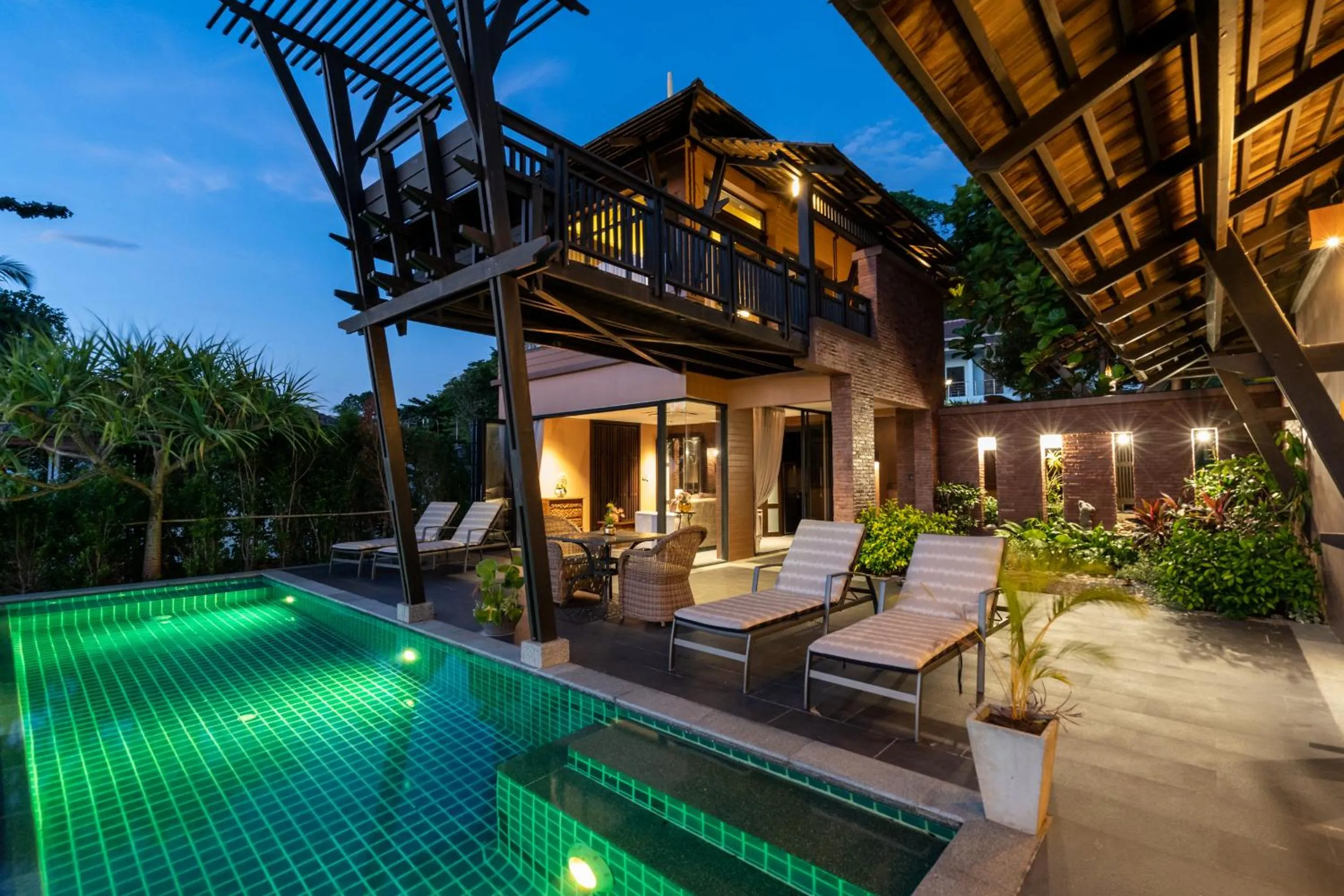 Swimming pool in Nirvana Beach Resort, Koh Lanta SHA Extra Plus