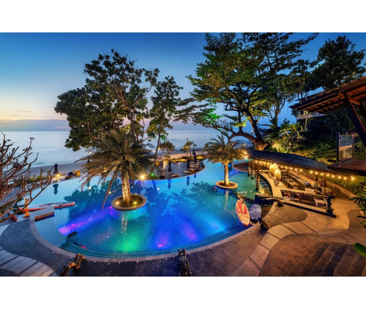 Natural landscape in Nirvana Beach Resort, Koh Lanta SHA Extra Plus