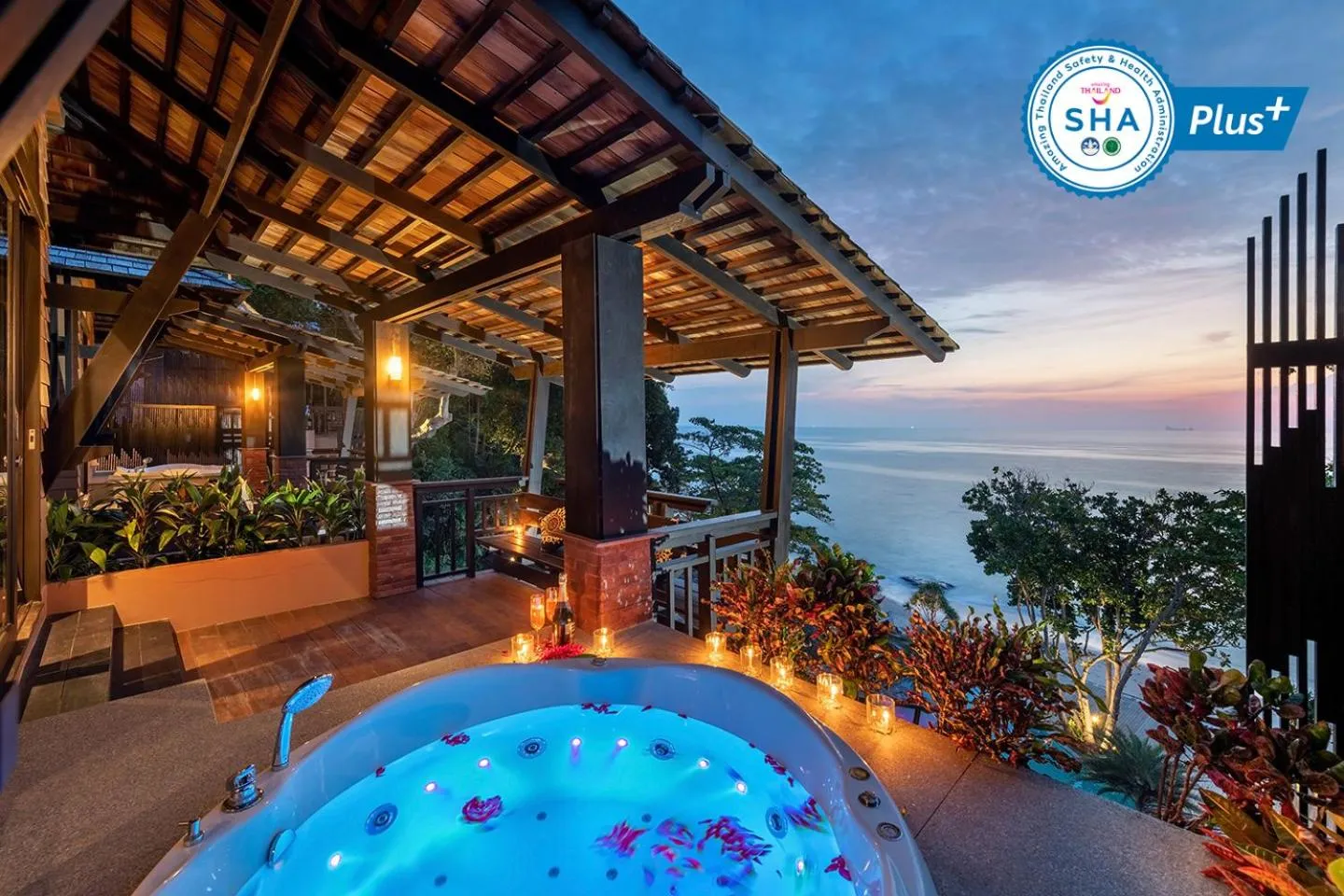 Sea view in Nirvana Beach Resort, Koh Lanta SHA Extra Plus