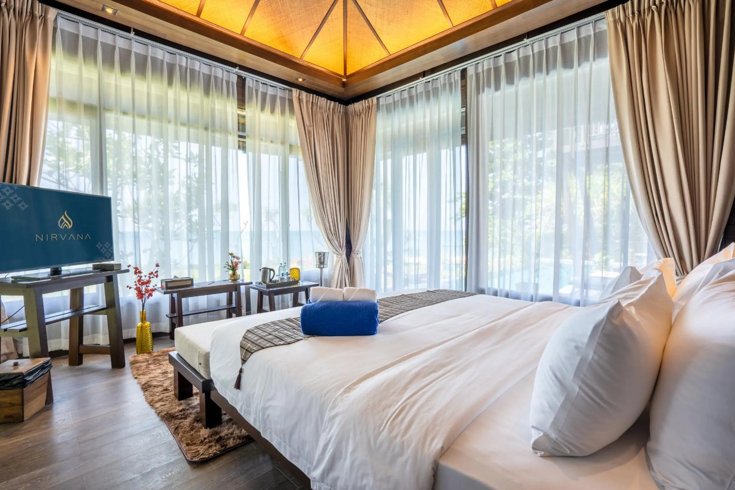 Photo of the whole room, Bed in Nirvana Beach Resort, Koh Lanta SHA Extra Plus