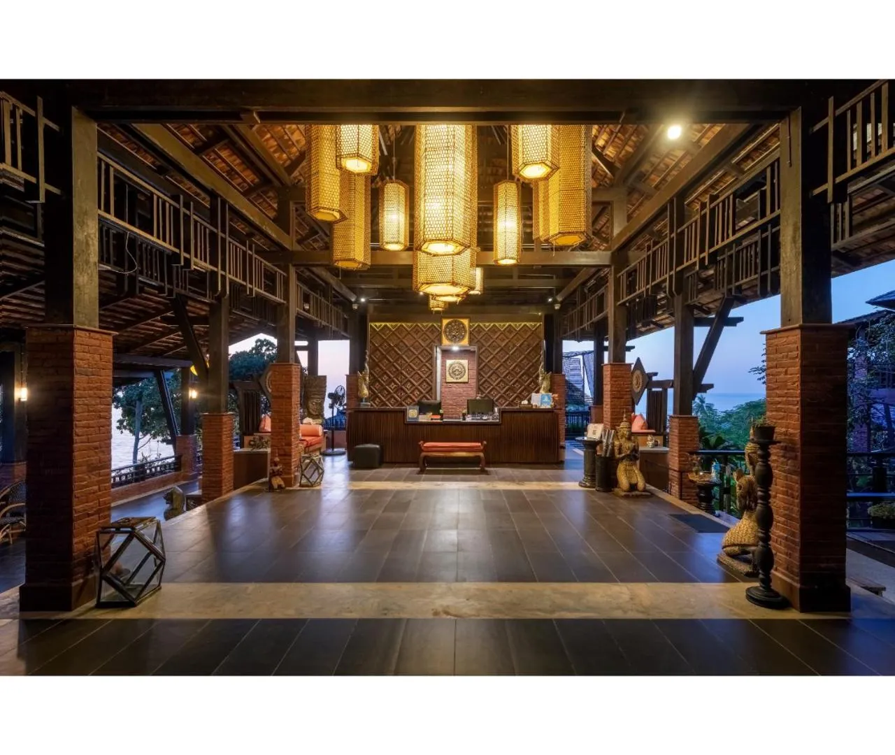 Lobby or reception in Nirvana Beach Resort, Koh Lanta SHA Extra Plus
