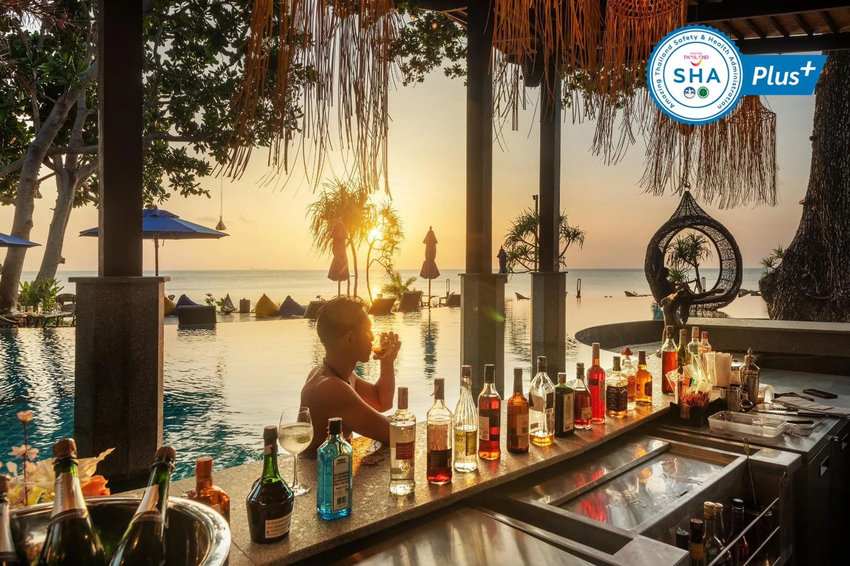 Drinks in Nirvana Beach Resort, Koh Lanta SHA Extra Plus