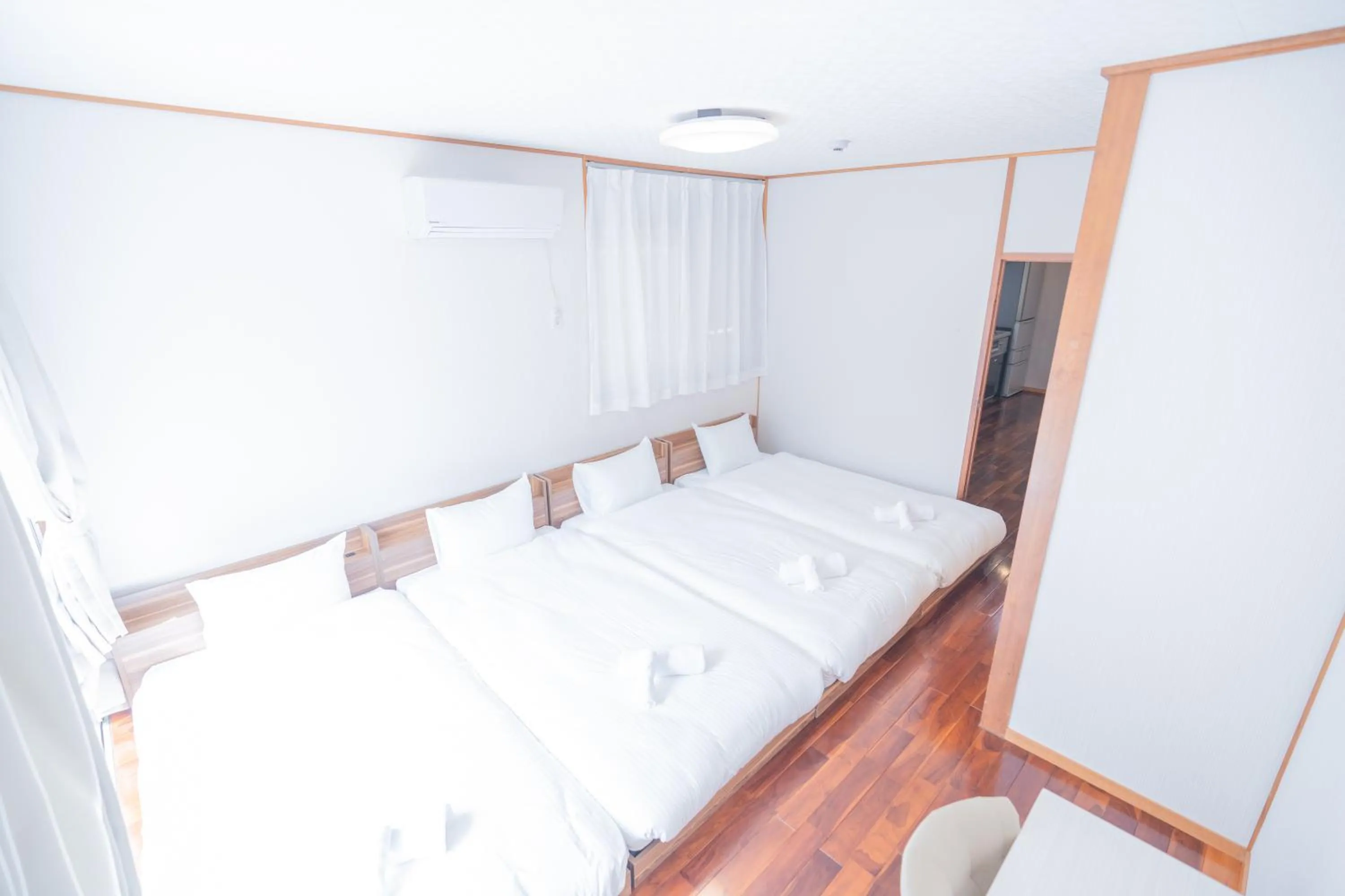 Bed in Dot House Naha