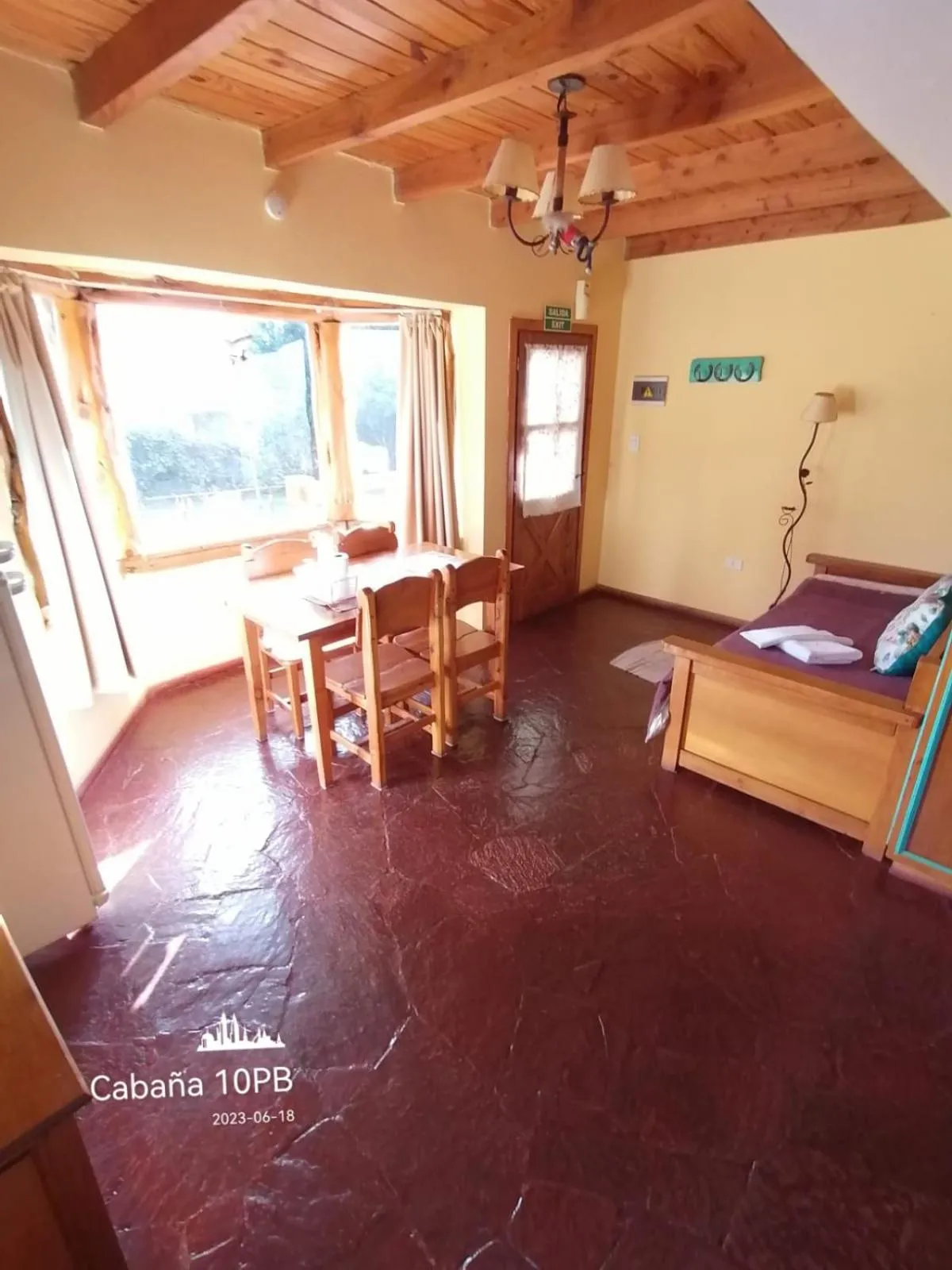 Living room, Bed in Don Justo