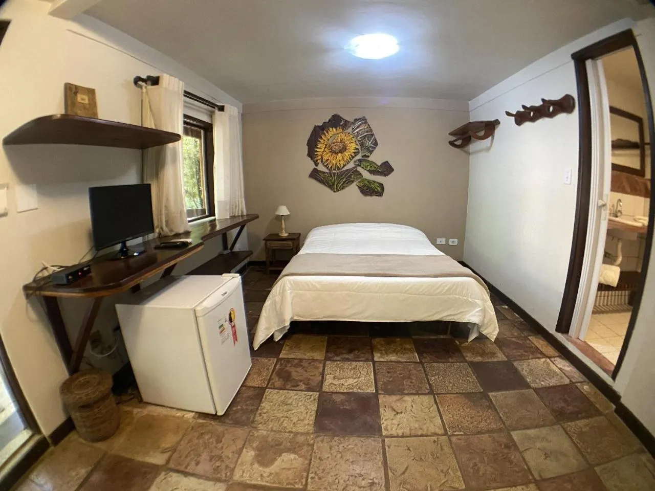 Bed in Lendas do Capão Pousada