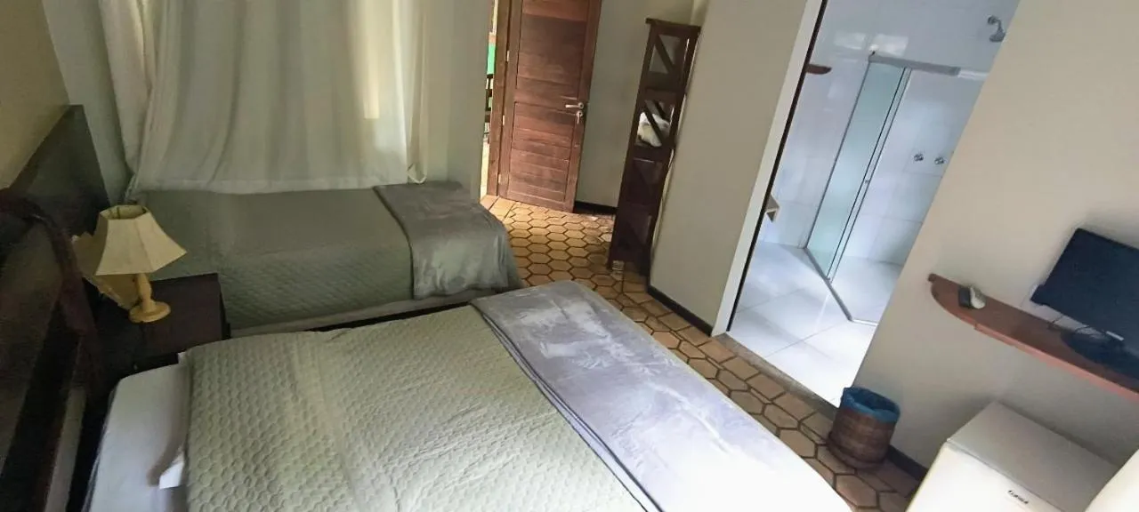 Bed in Lendas do Capão Pousada