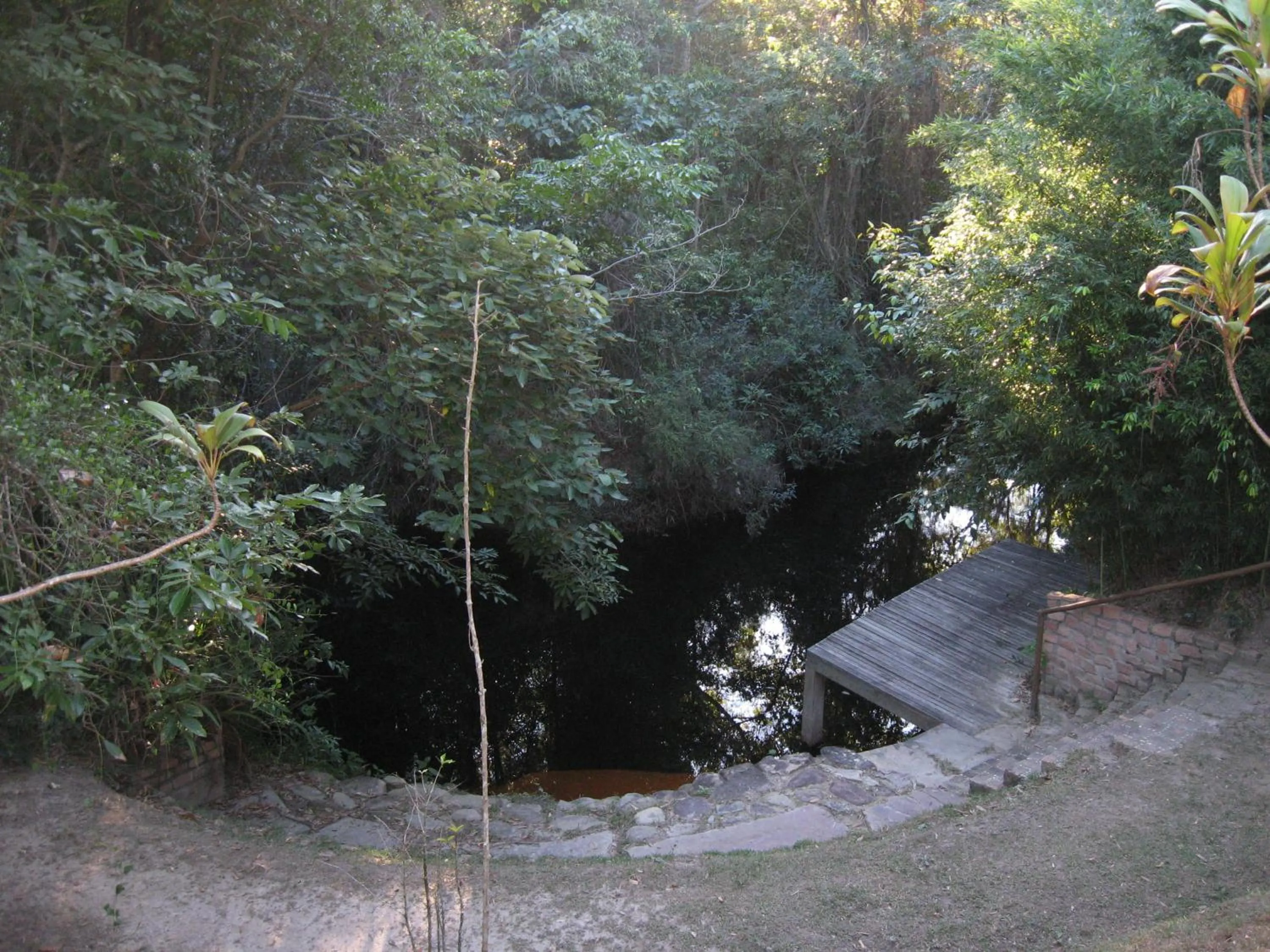 River view in Lendas do Capão Pousada