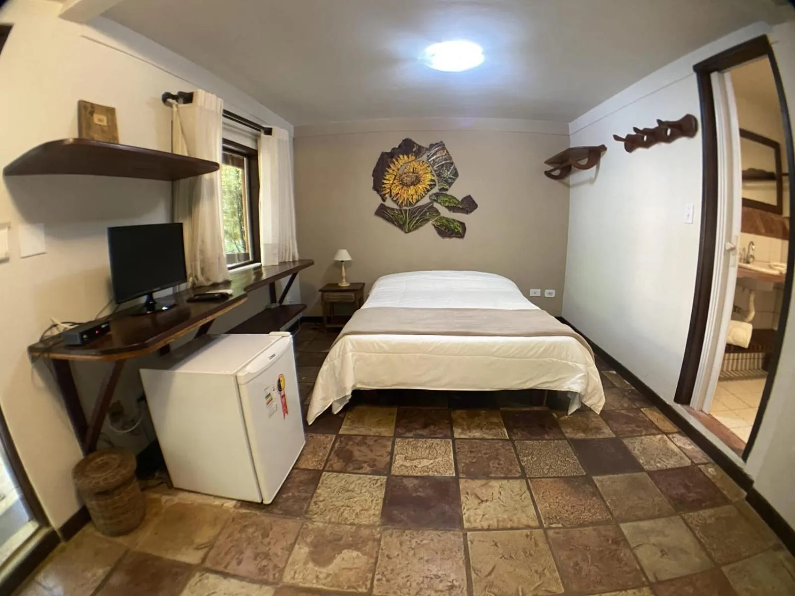 Bed in Lendas do Capão Pousada