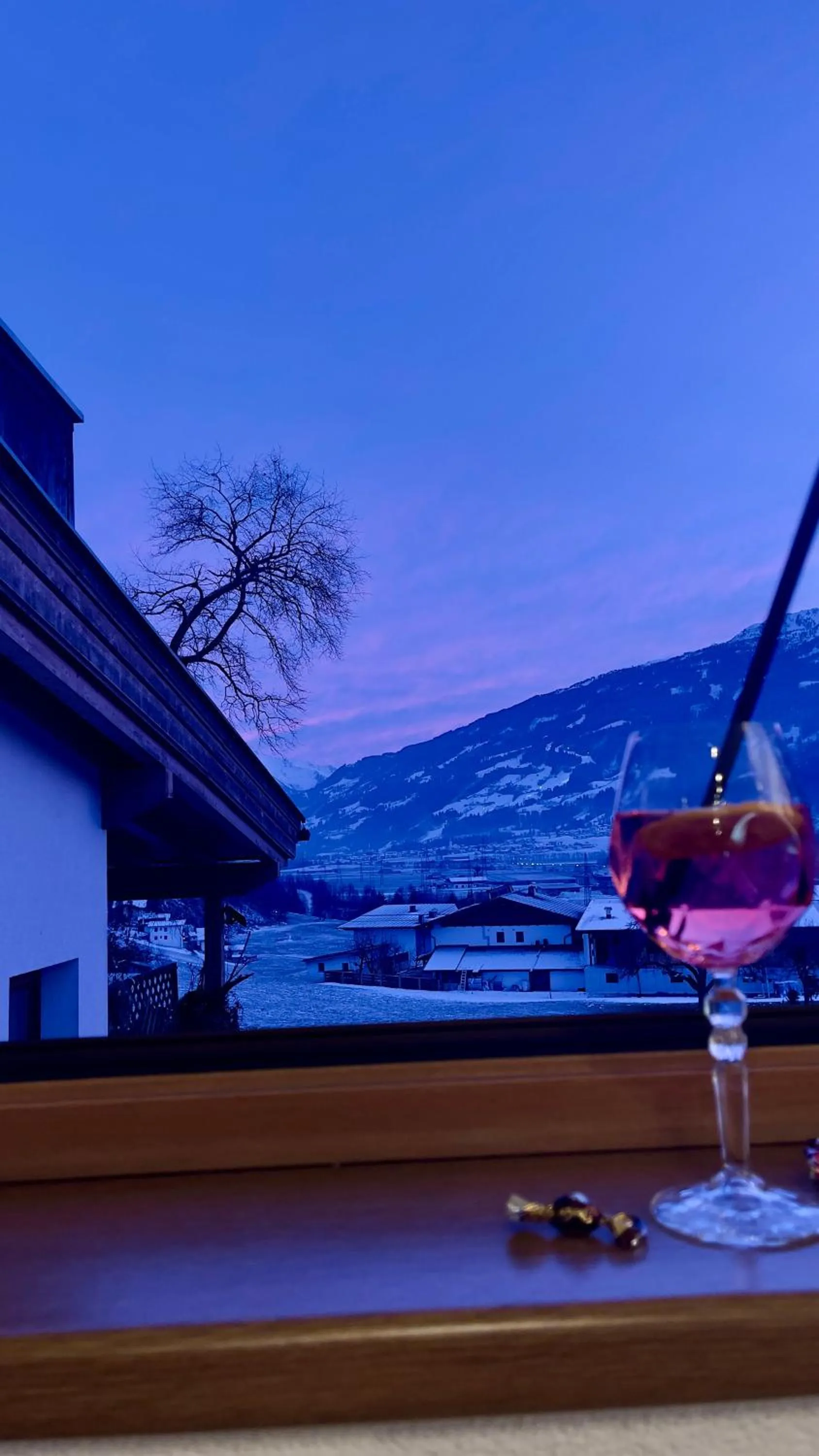 View (from property/room) in Restaurant Appartements Almdiele