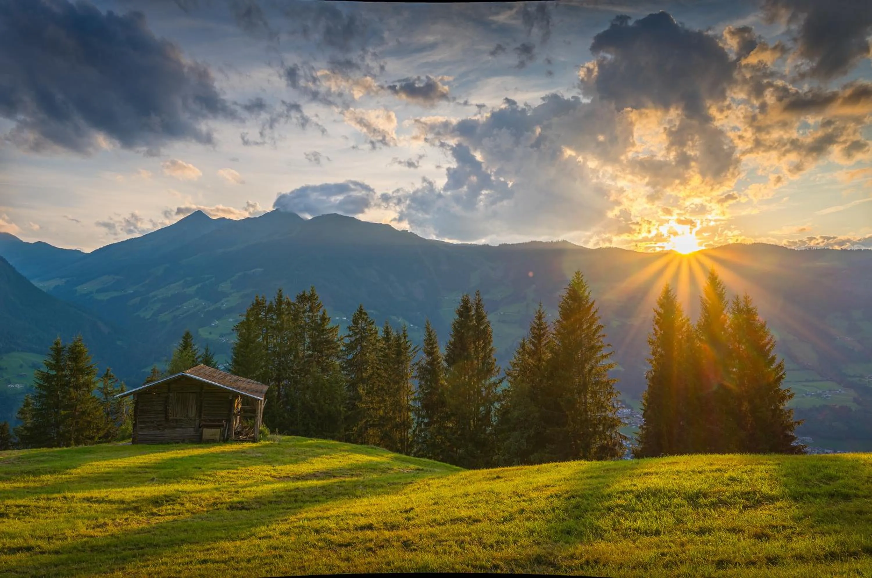 Area and facilities in Restaurant Appartements Almdiele