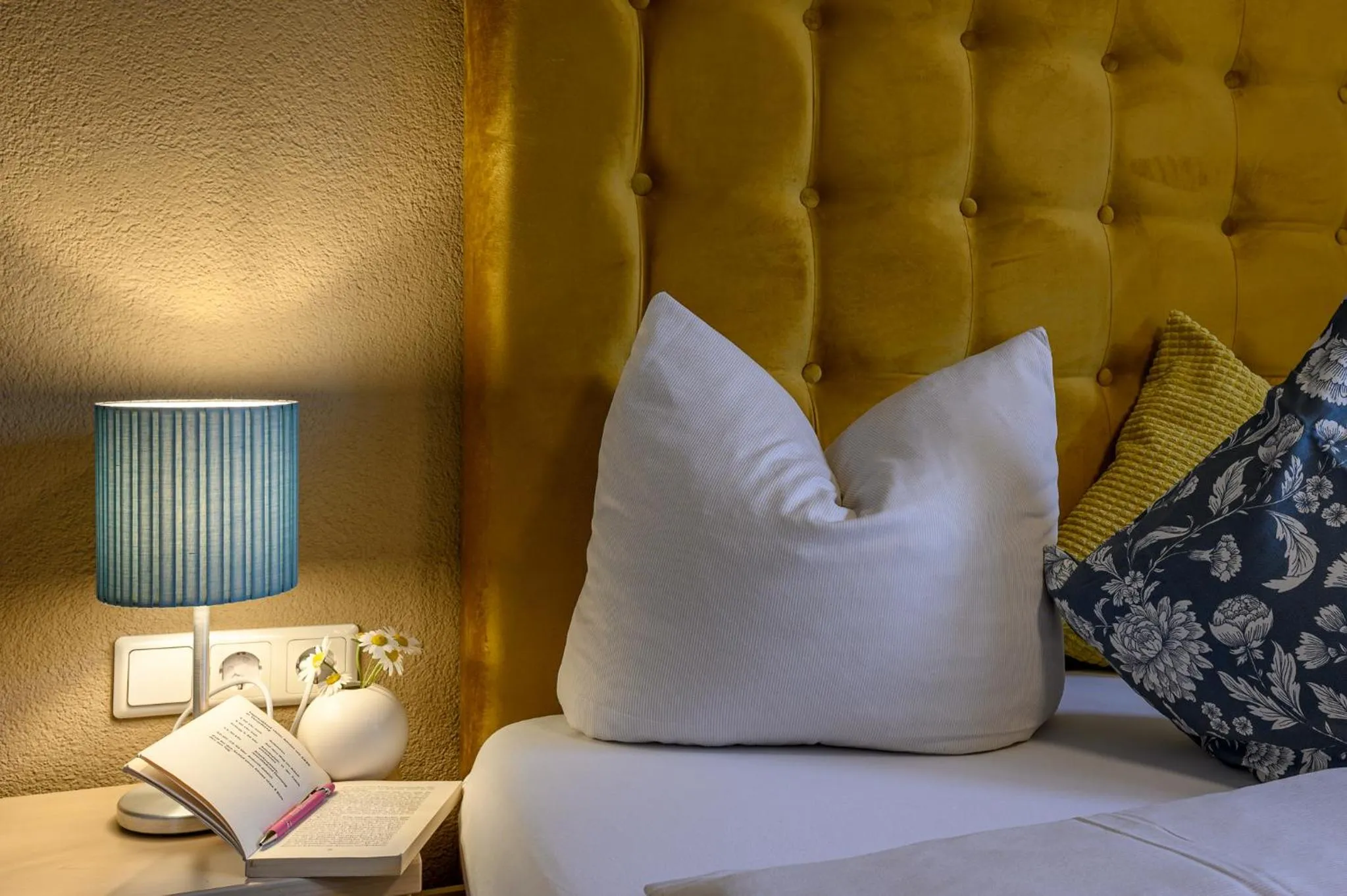 Bedroom, Bed in Restaurant Appartements Almdiele